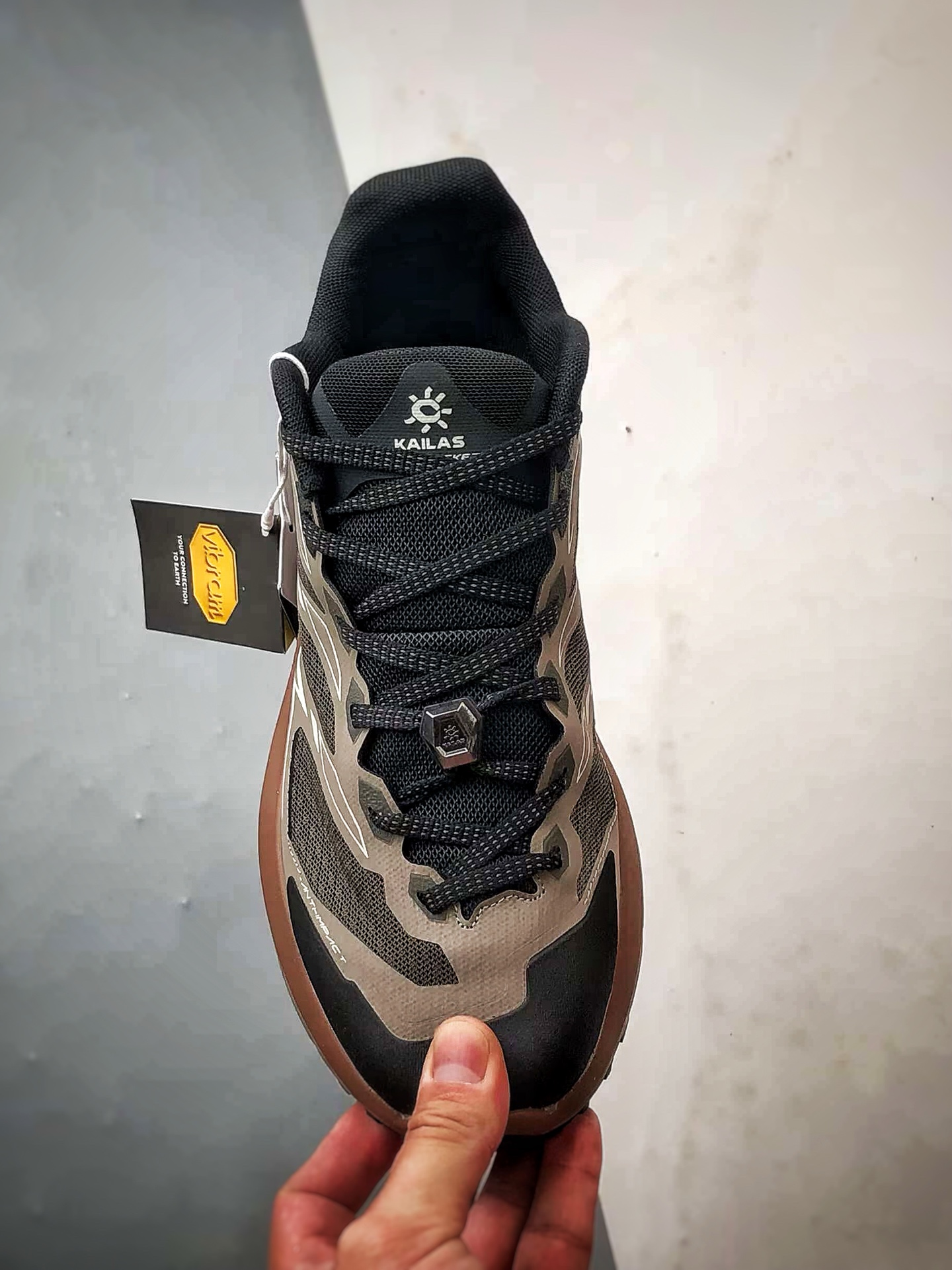 270 KAILAS C4 复古卡其 凯乐石 户外徒步越野机能跑鞋