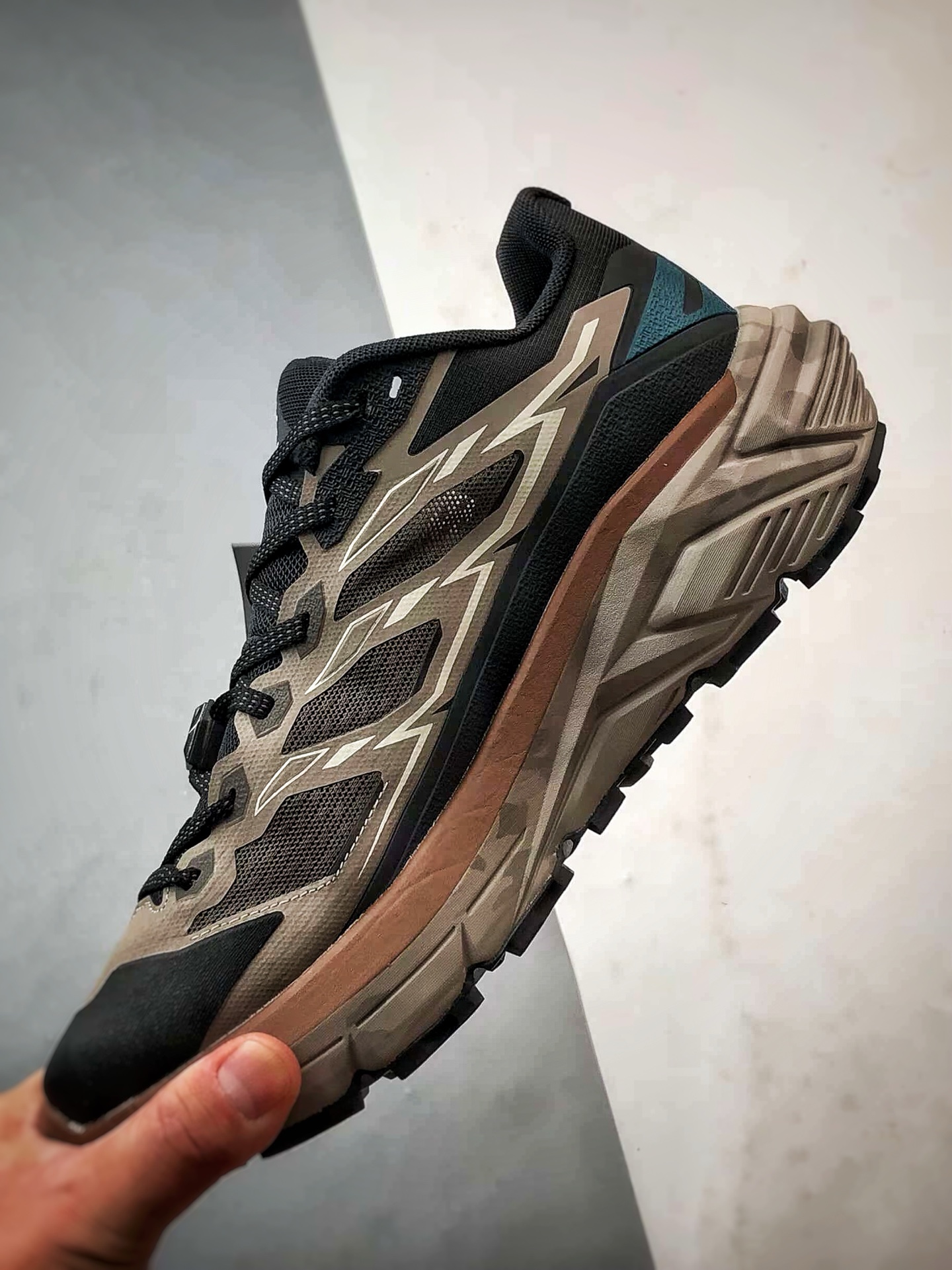 270 KAILAS C4 复古卡其 凯乐石 户外徒步越野机能跑鞋