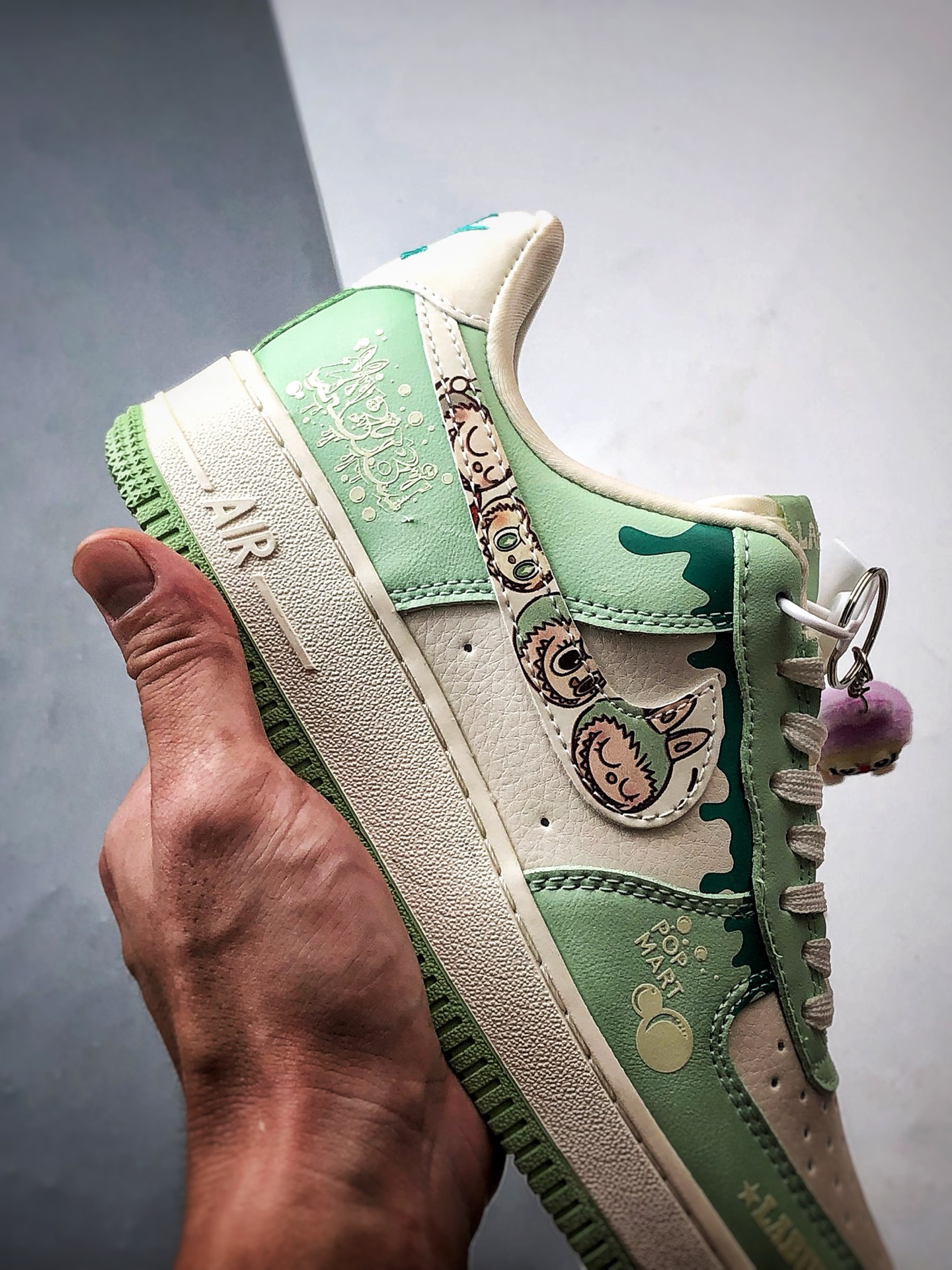280 Air Force 1 '07 Low 拉布布涂鸦白绿 KB1688-007