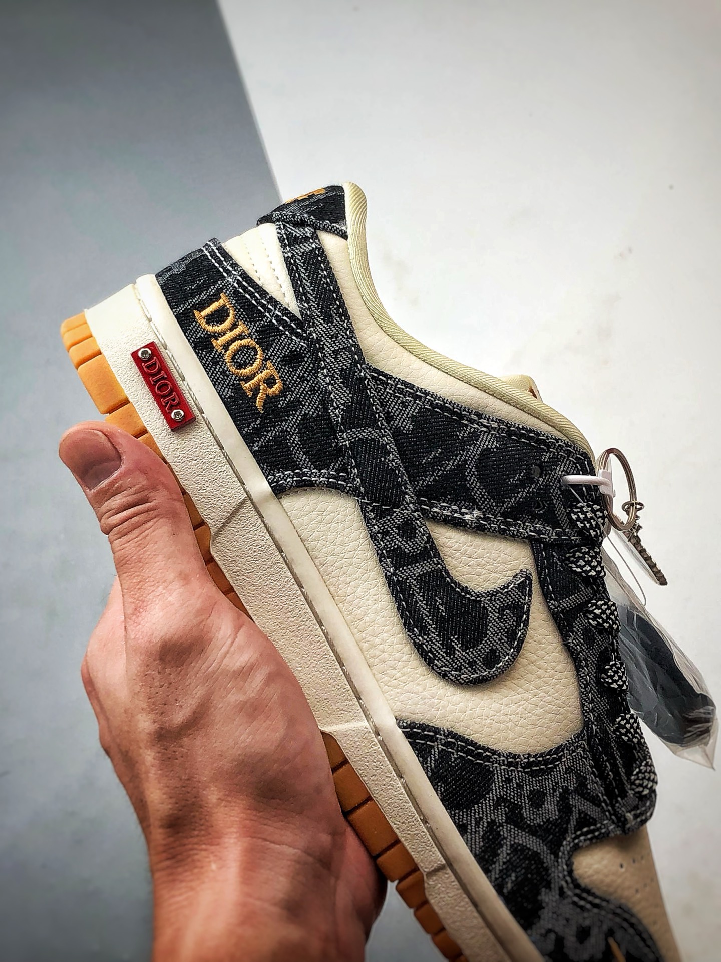 310 NK Dunk Low Retro ”DIY高端定制” 迪奥墨纹牛仔 低帮休闲运动板鞋 SD6688-001