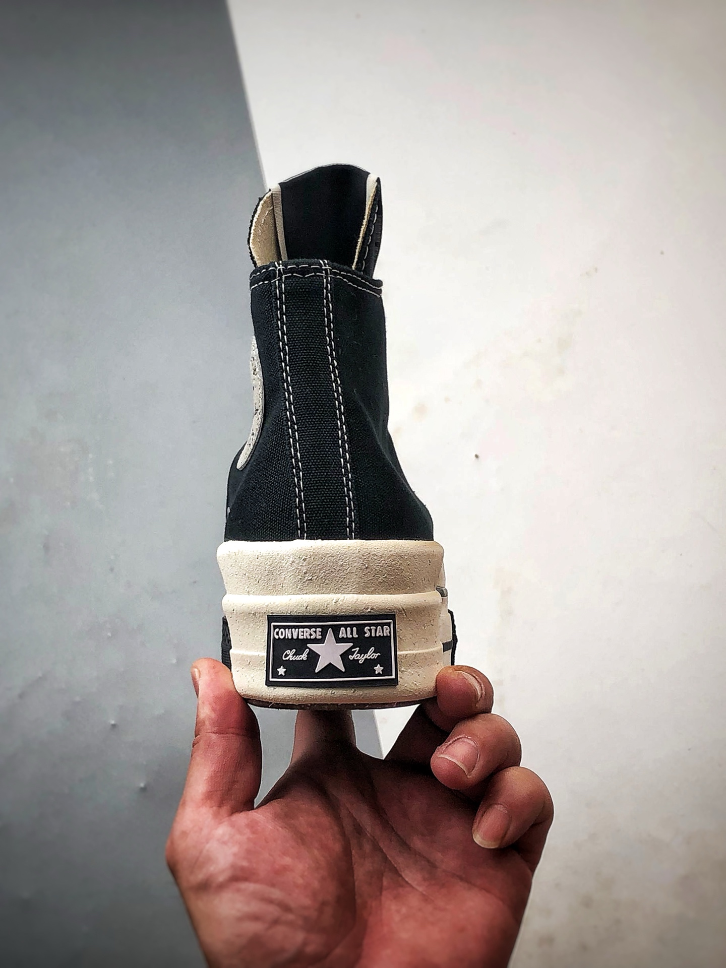 180 Rick Owens DRKSHDW x Converse Chuck 70 DBL Drksta 黑色 简约潮流高帮休闲帆布鞋 A04954C