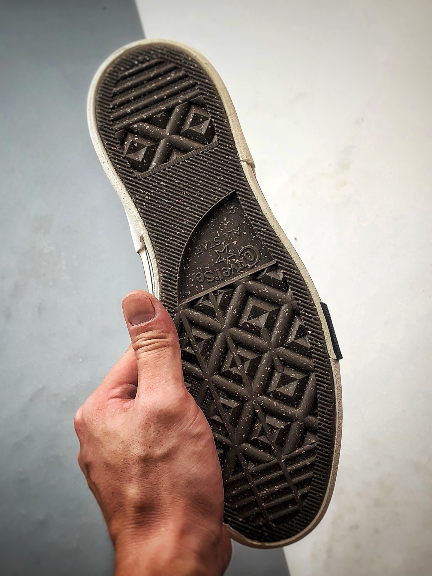 180 Rick Owens DRKSHDW x Converse Chuck 70 DBL Drksta 做旧灰 简约潮流高帮休闲帆布鞋 A06755C