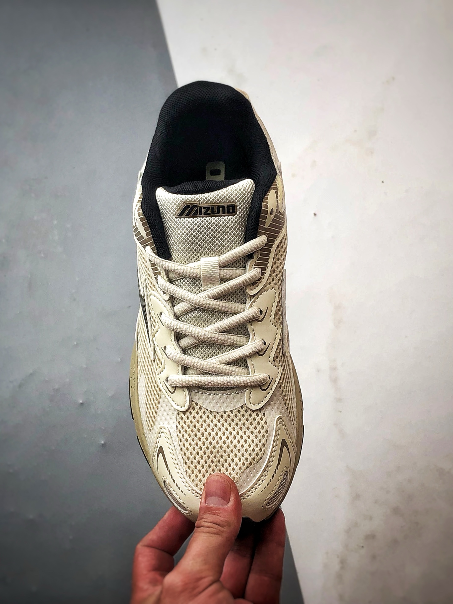 220 Mizuno Racer S 灰黑 美津浓复古低帮透气休闲跑步鞋 美津浓（Mizuno）