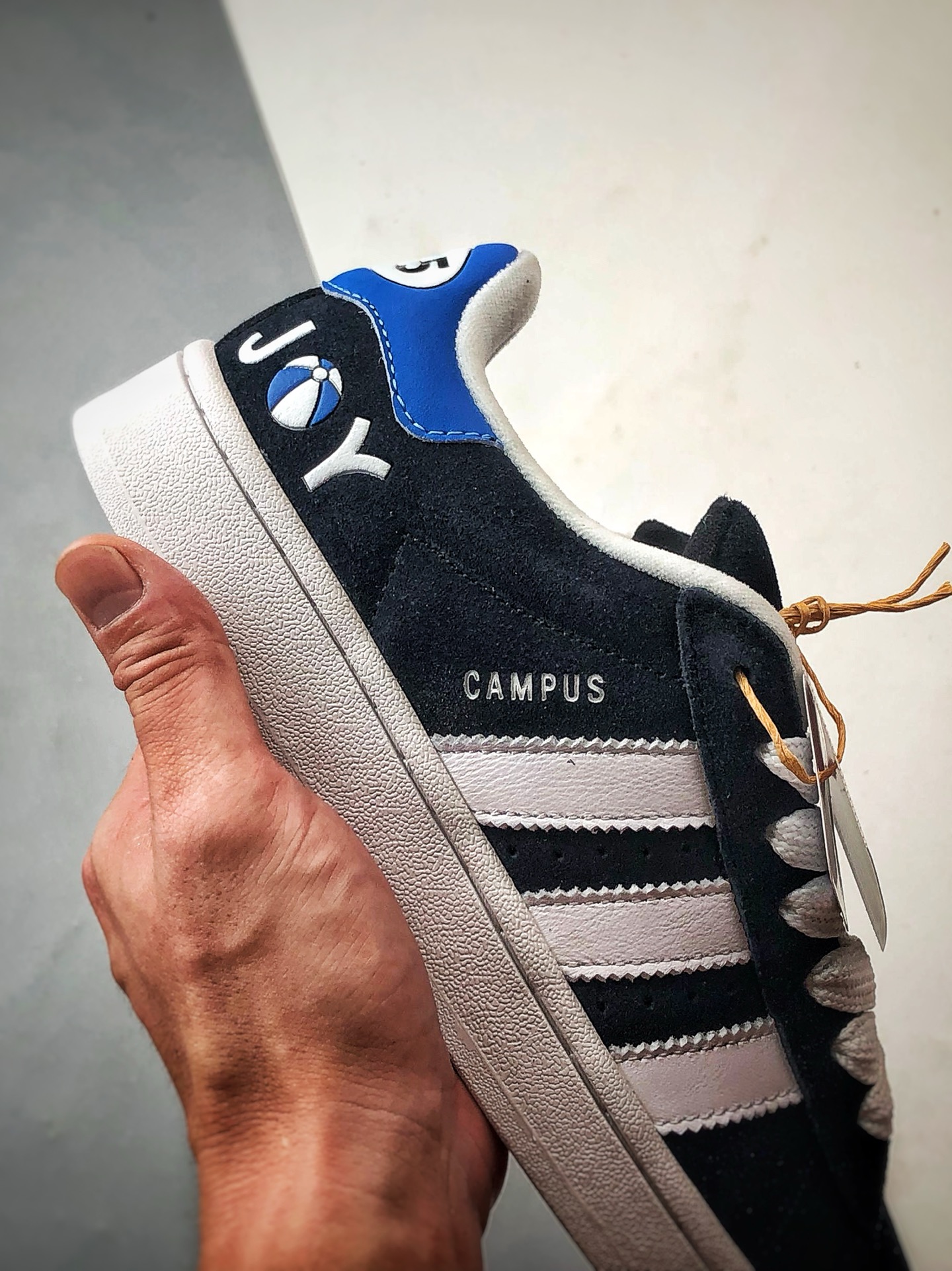 180 AD Originals Campus 00s 黑白 复古潮流休闲面包鞋 ID7716