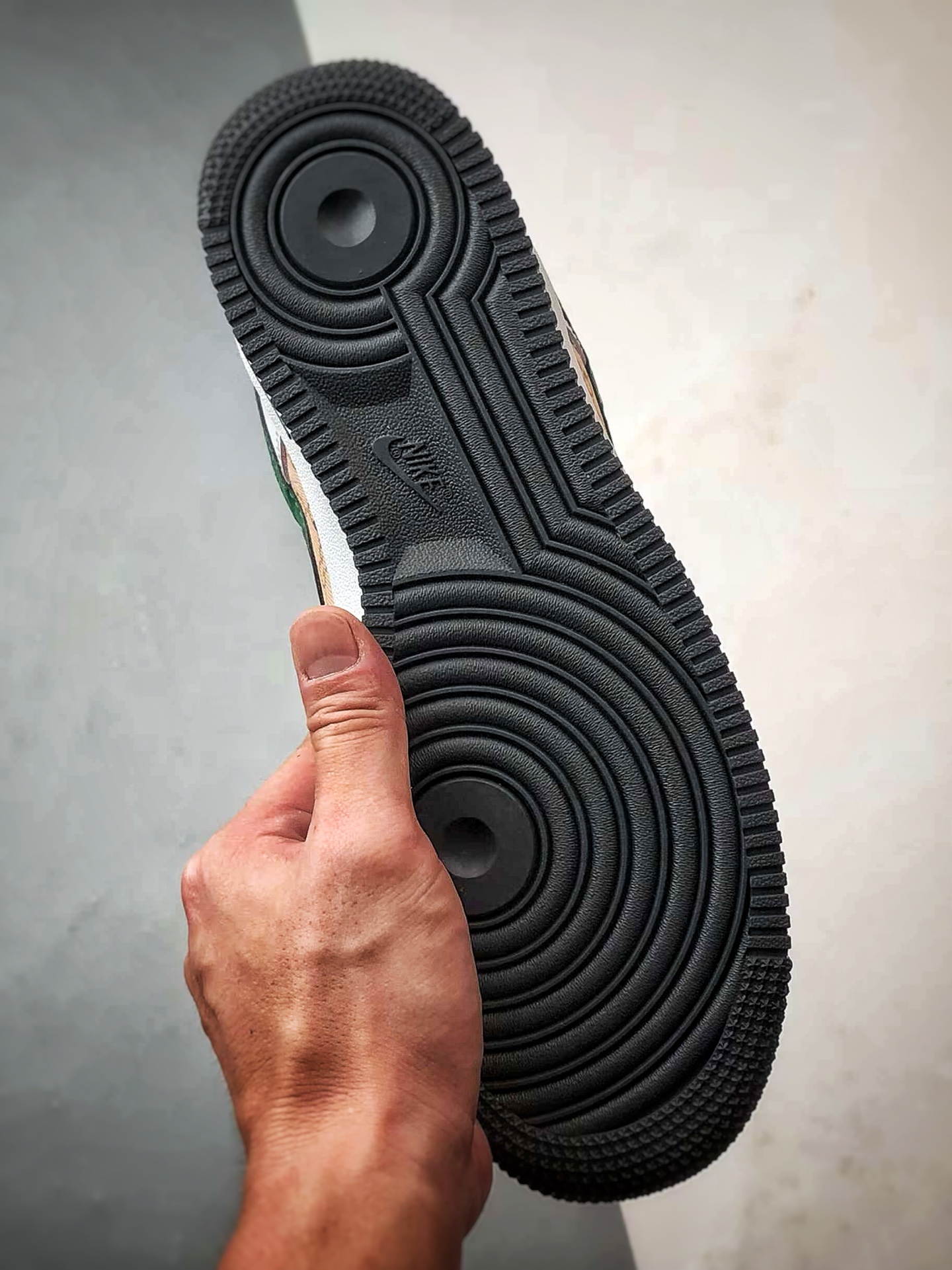 280 Gucci x Air Force 1 Low 老花白棕绿 AH8462-004