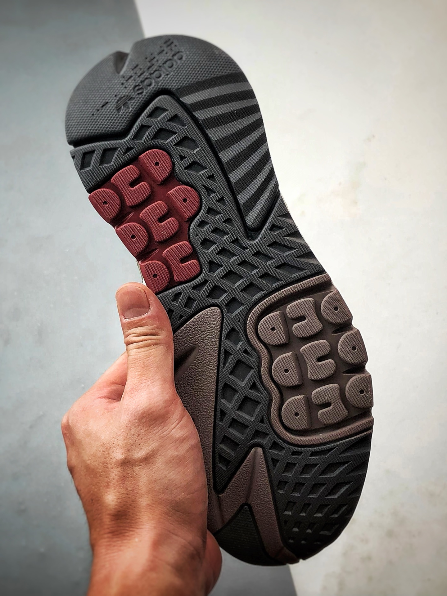 190 AD Originals Nite Jogger 灰褐黄 三叶草夜行者复古休闲跑步鞋 FZ1959