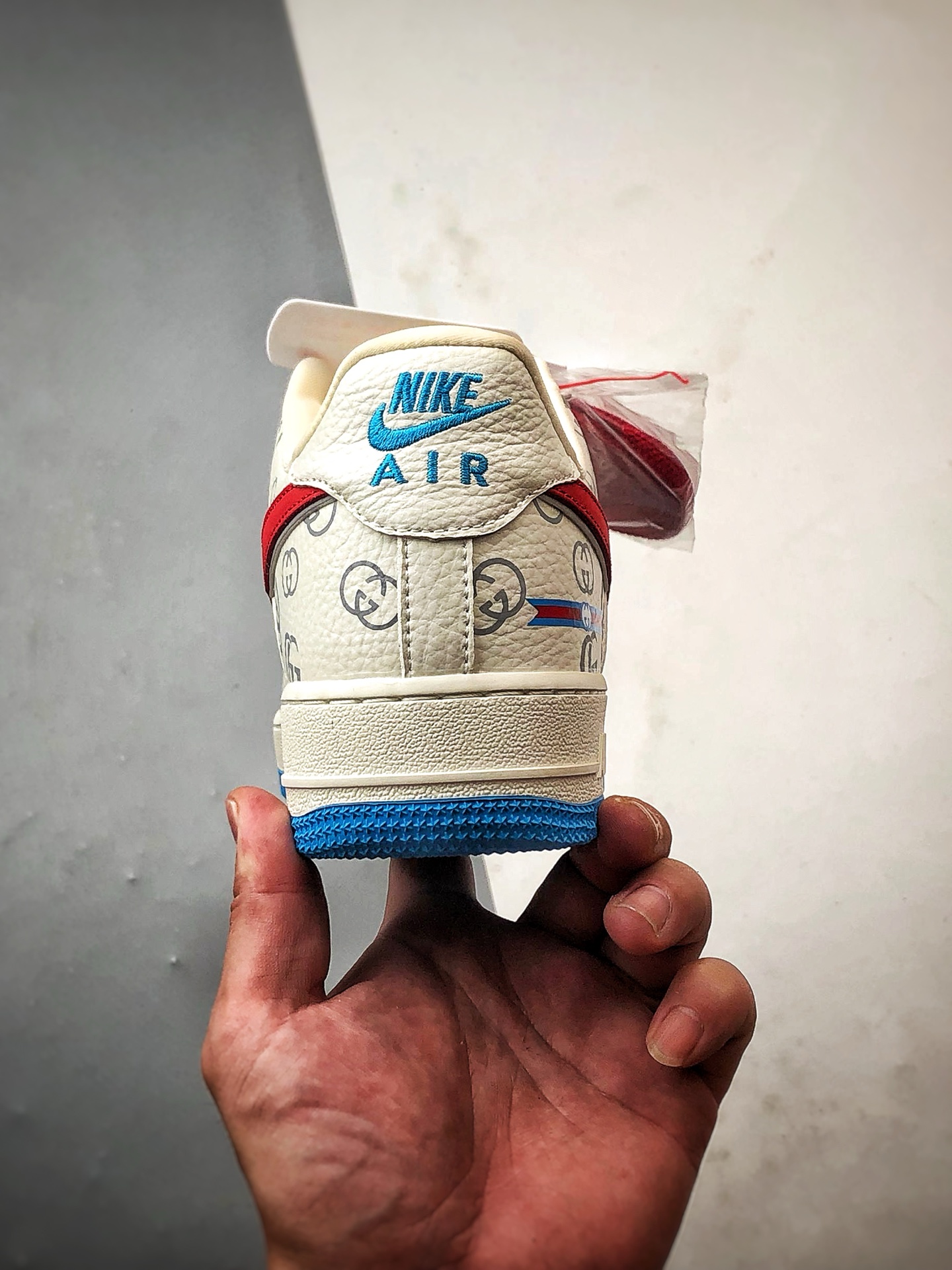 280 Gucci x Air Force 1 Low 印花白蓝红 SC0601-572