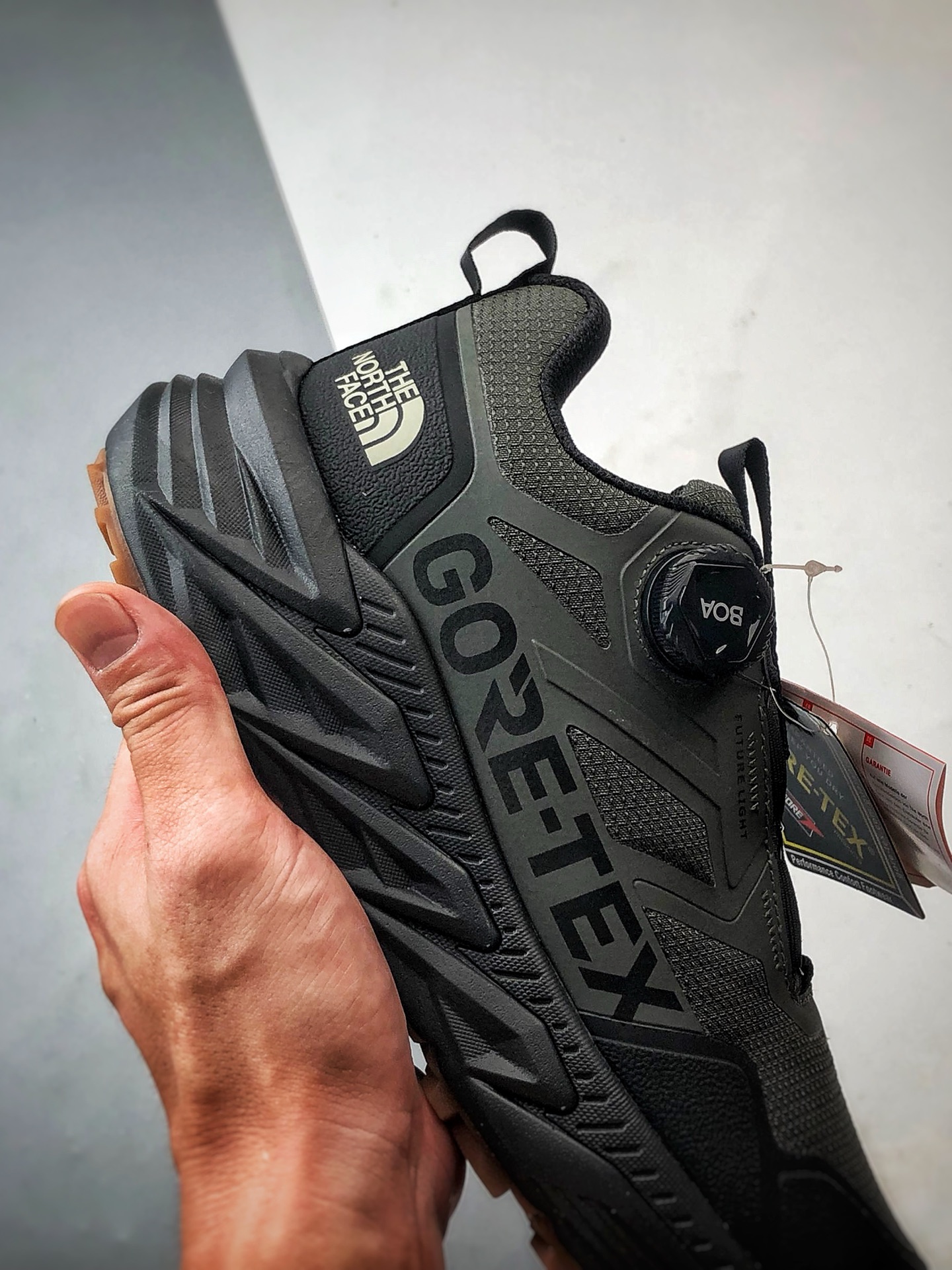 260 北面The North Face 墨绿黑 乐斯菲斯户外运动登山越野徒步鞋