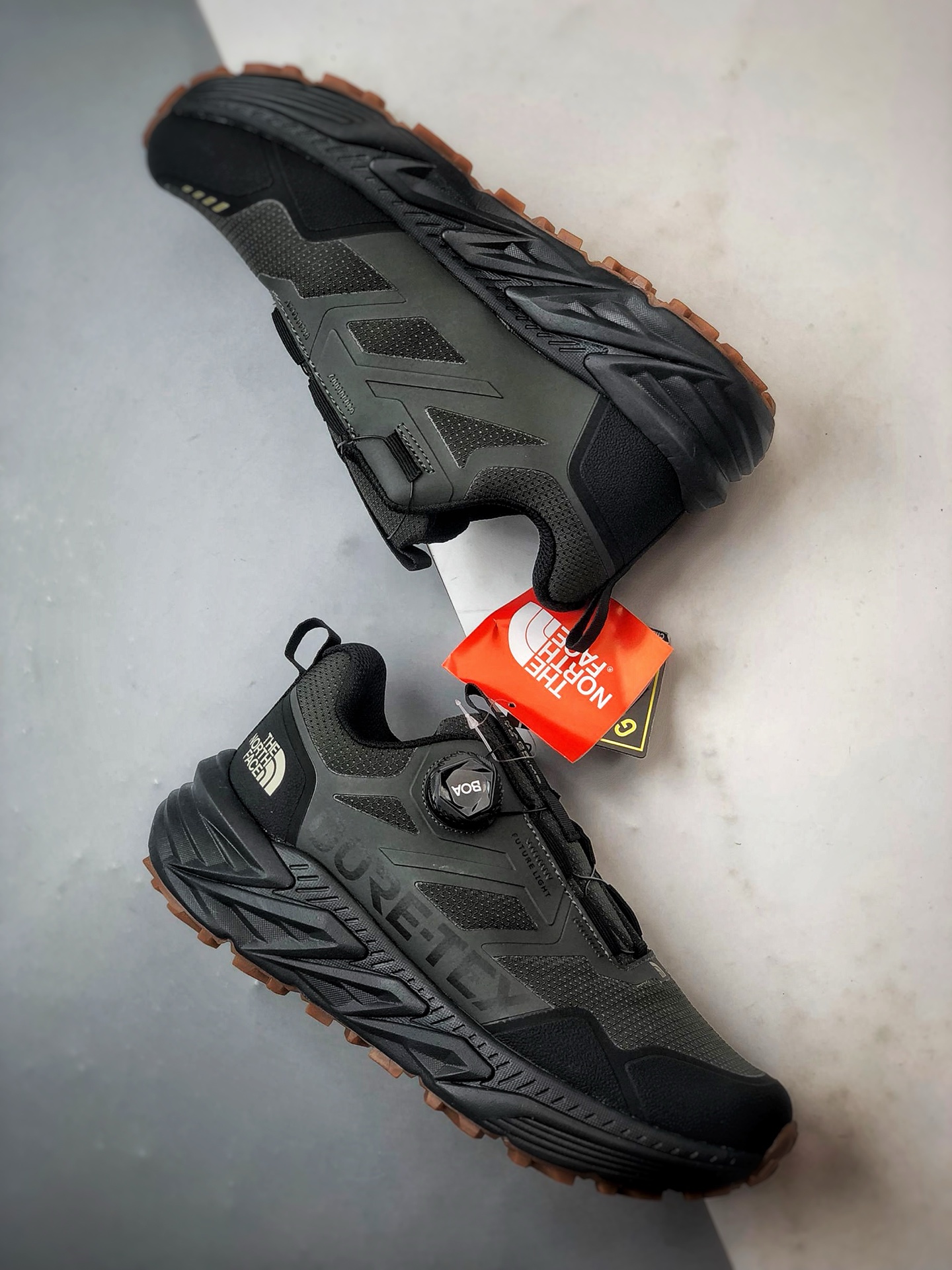 260 北面The North Face 墨绿黑 乐斯菲斯户外运动登山越野徒步鞋