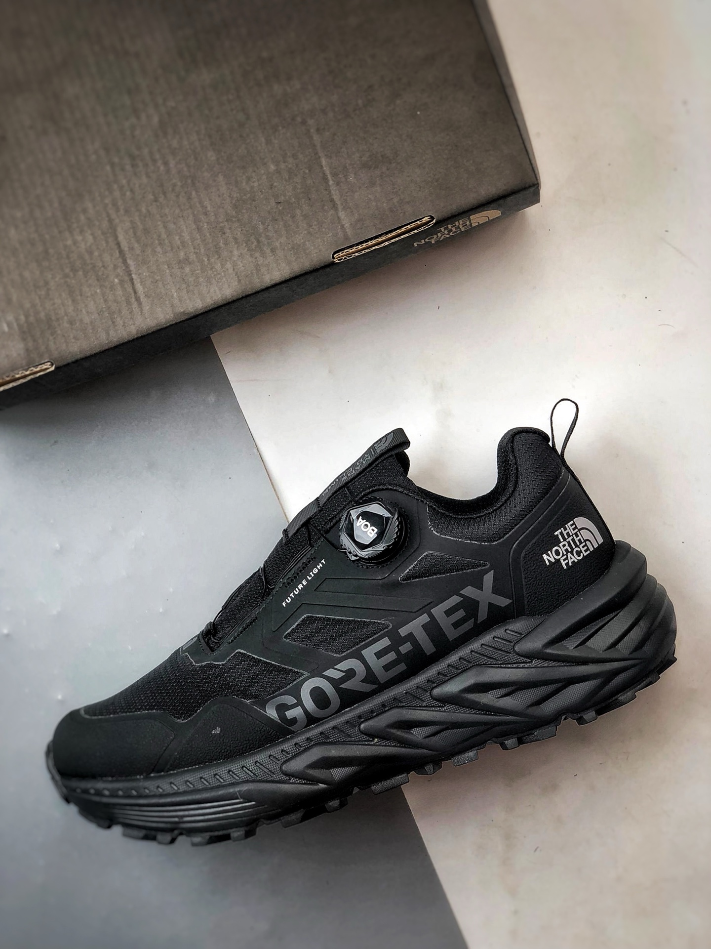 260 北面The North Face 黑色 乐斯菲斯户外运动登山越野徒步鞋