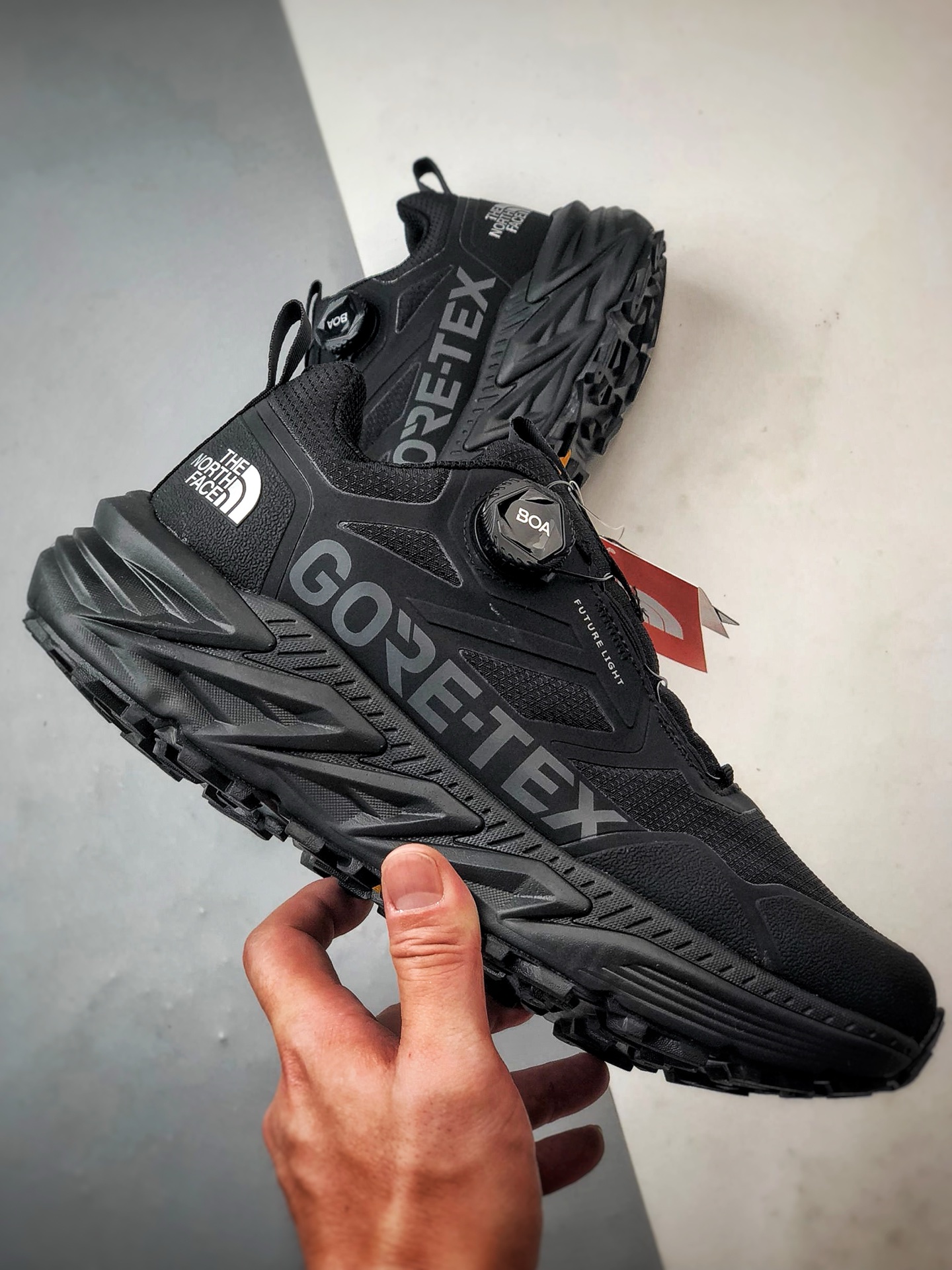 260 北面The North Face 黑色 乐斯菲斯户外运动登山越野徒步鞋