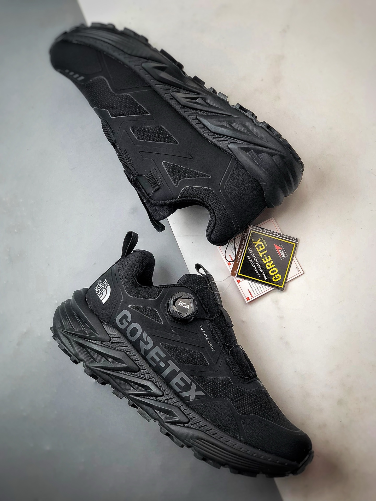 260 北面The North Face 黑色 乐斯菲斯户外运动登山越野徒步鞋