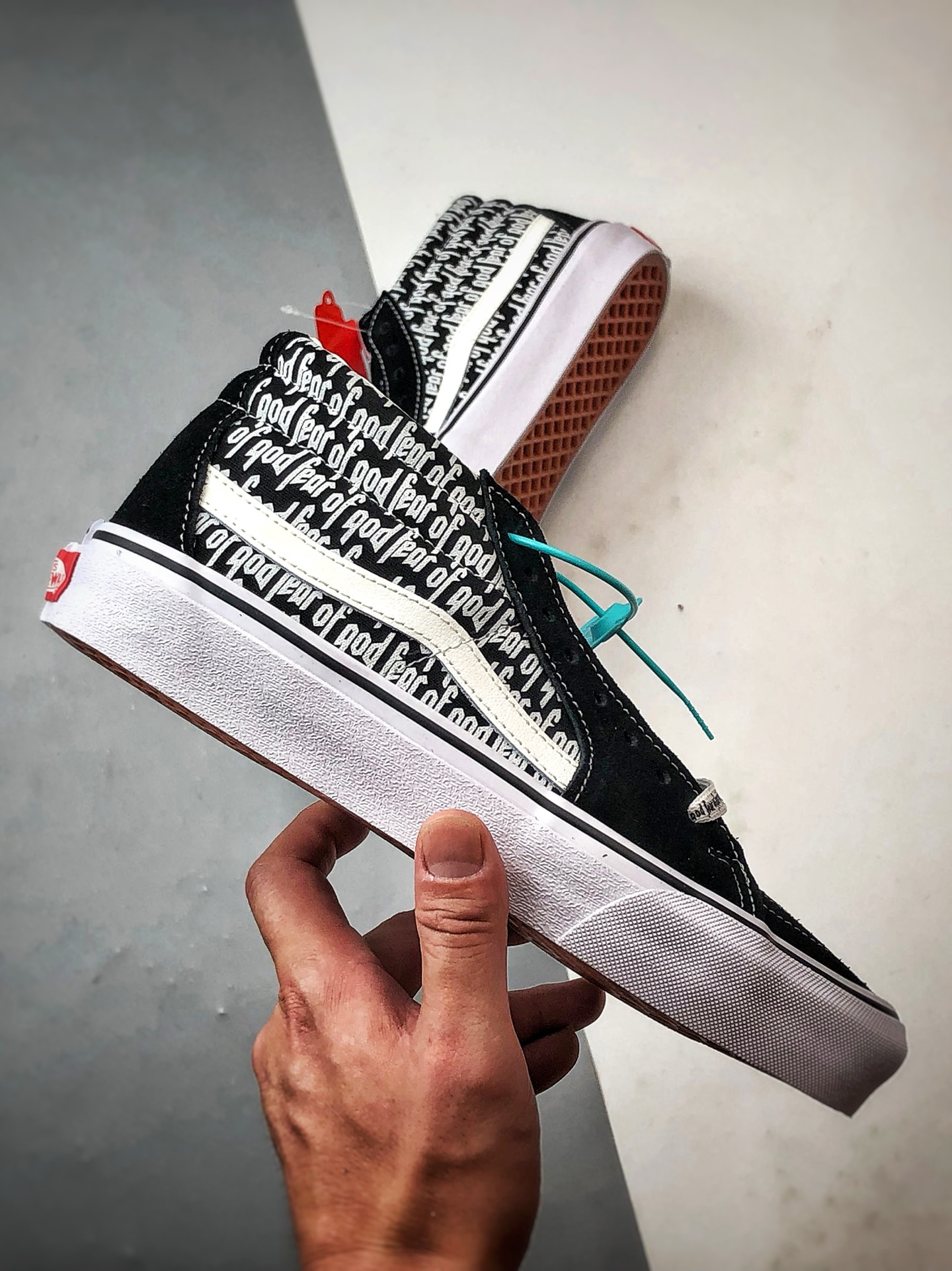 160 Vans SK8-Hi x Fog联名 全新一代 高帮硫化帆布鞋