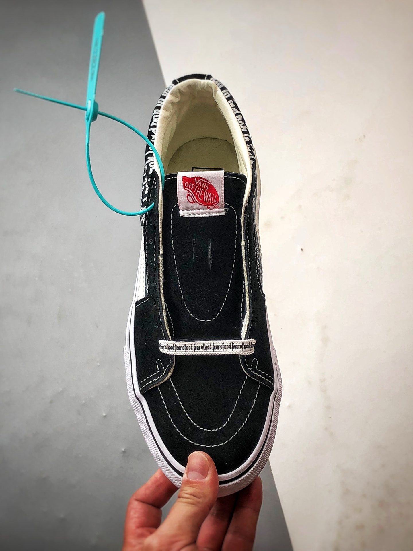 160 Vans SK8-Hi x Fog联名 全新一代 高帮硫化帆布鞋