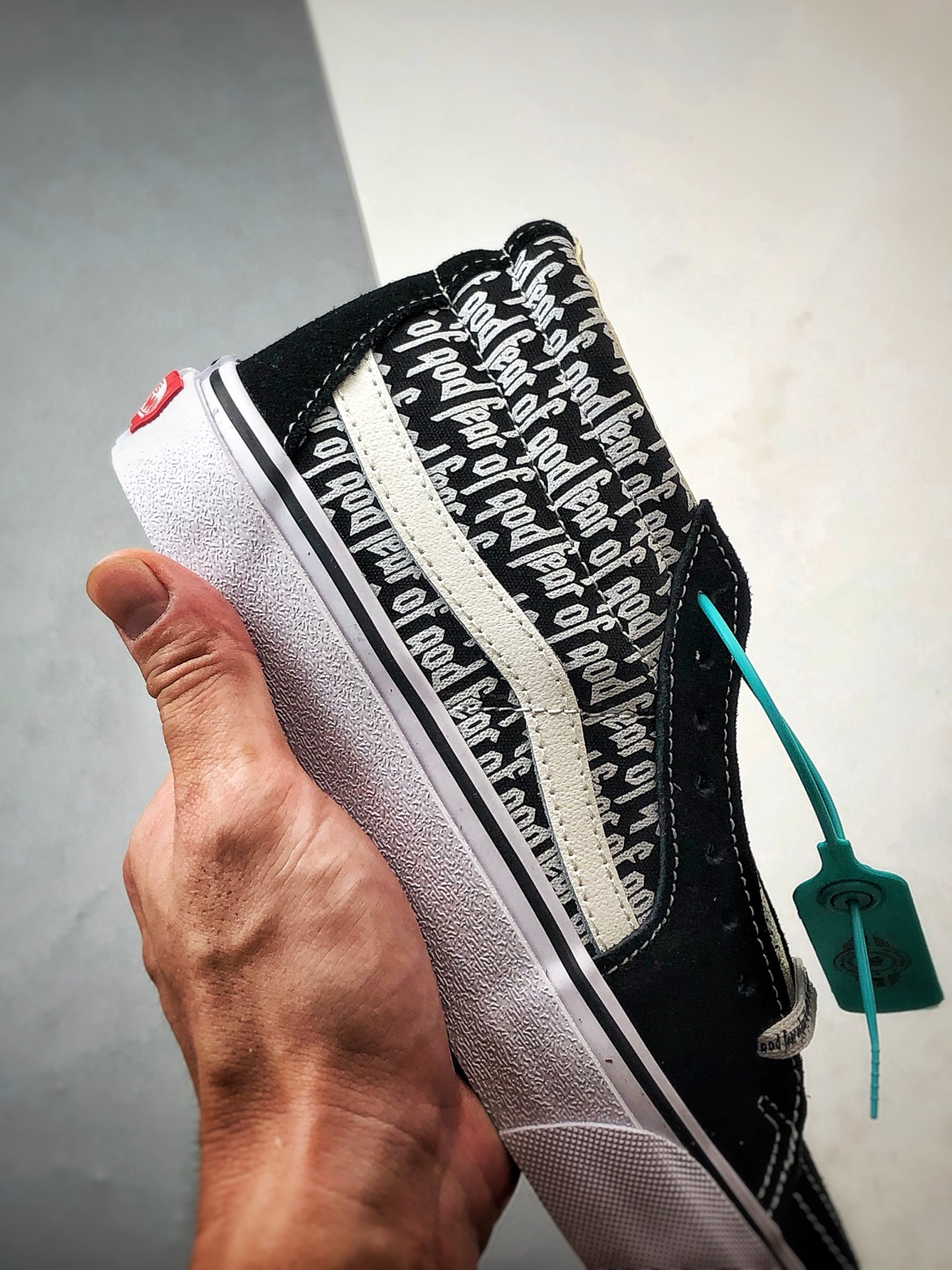 160 Vans SK8-Hi x Fog联名 全新一代 高帮硫化帆布鞋