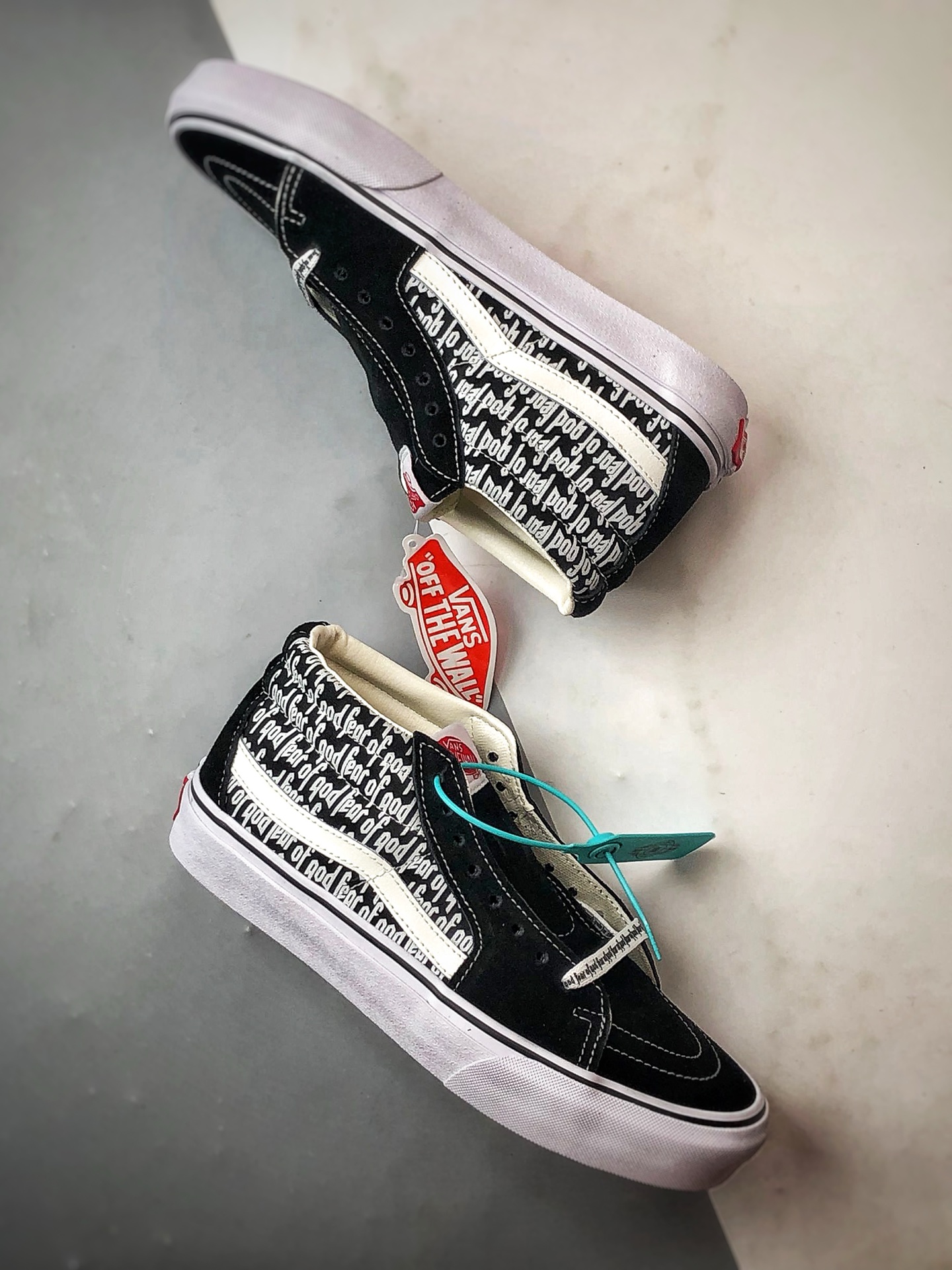 160 Vans SK8-Hi x Fog联名 全新一代 高帮硫化帆布鞋