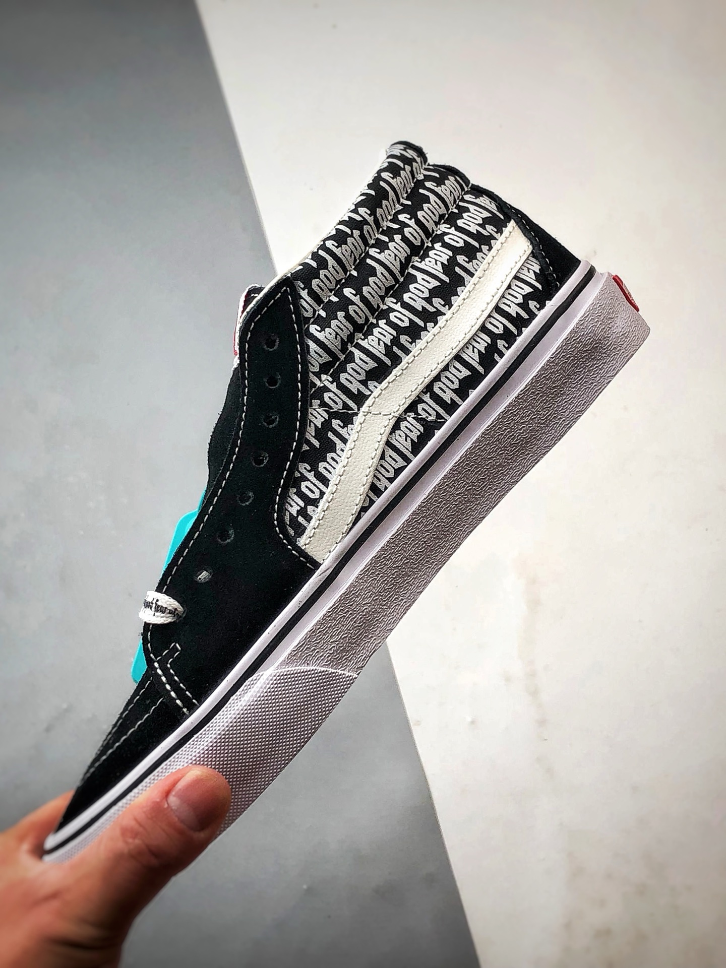 160 Vans SK8-Hi x Fog联名 全新一代 高帮硫化帆布鞋