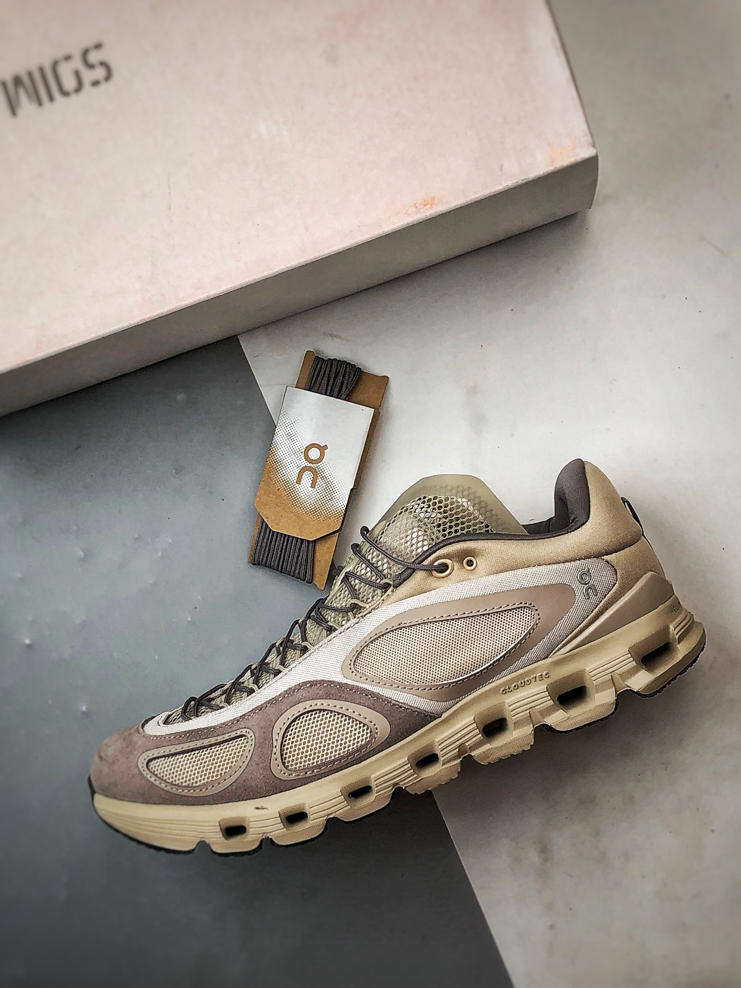 220 FKA Twigs x On昂跑 Cloud X 米棕 联名款舒适轻盈多功能综合低帮跑步鞋