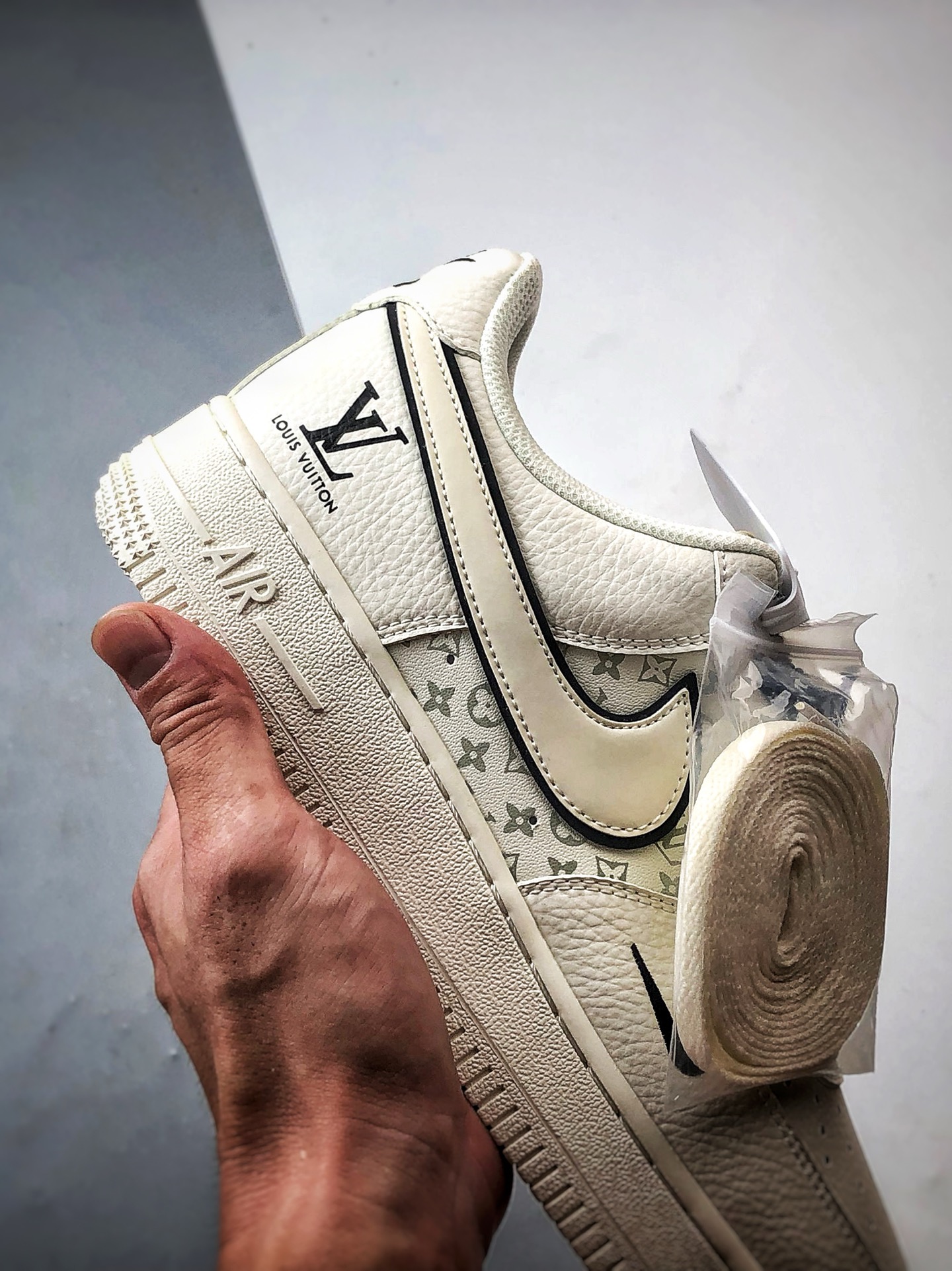 280 LV x Air Force 1 Low 印花米白黑 CS5288-035