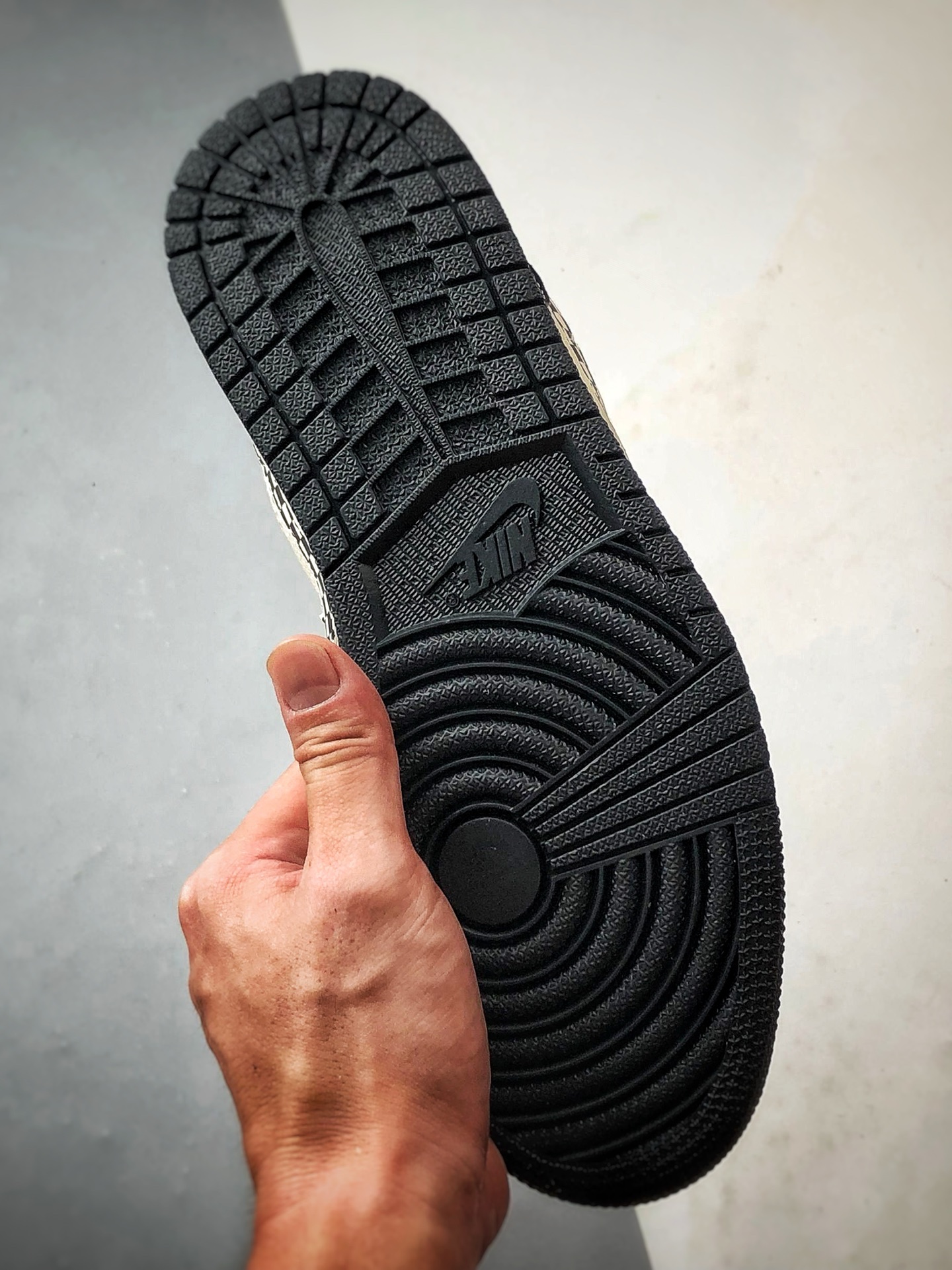 290 Air Jordan 1 Low ”高端定制” 斯图西黑白格子钩 LJ2025-001