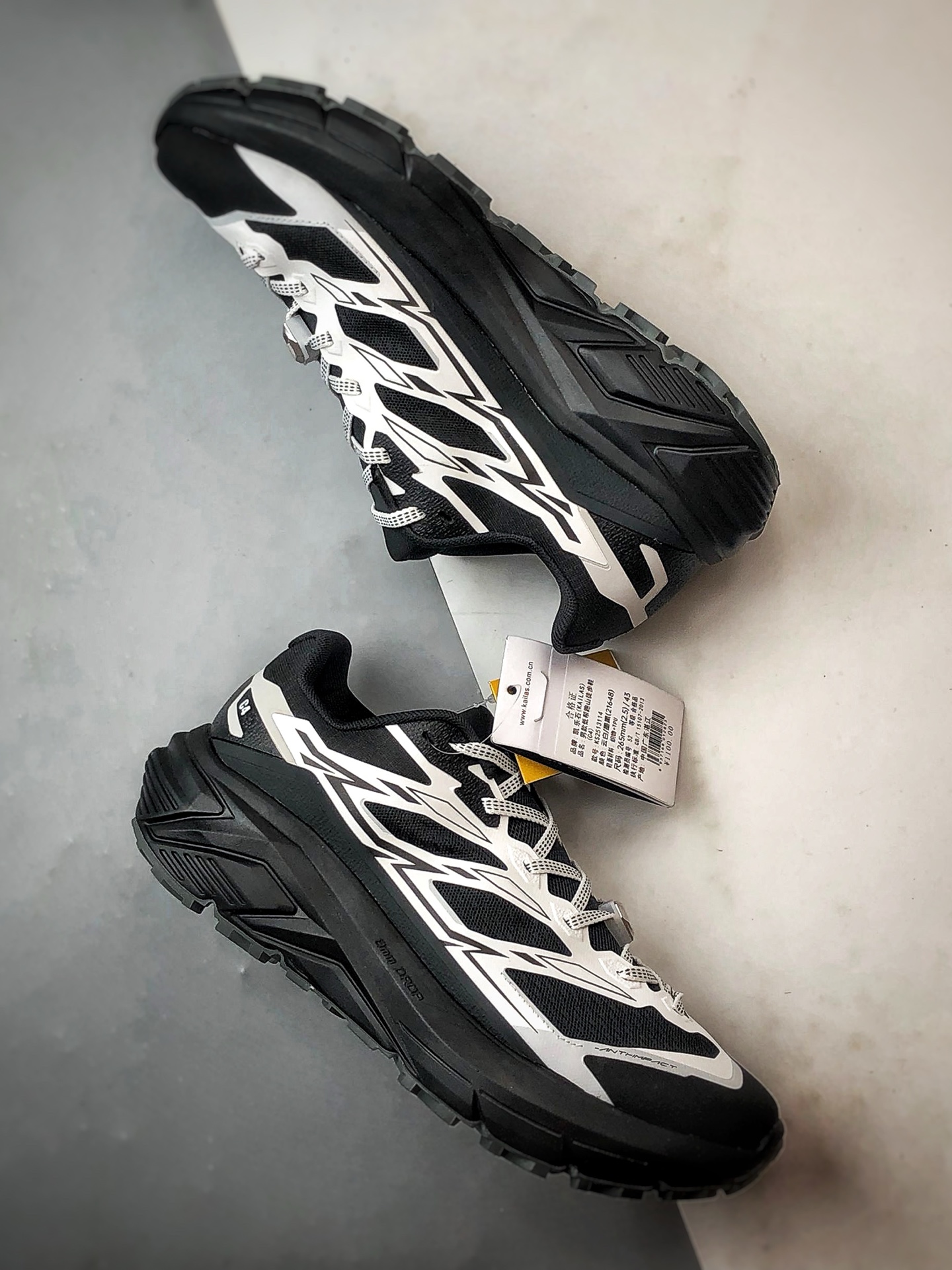 270 KAILAS C4 黑白 凯乐石 户外徒步越野机能跑鞋-Chinese UA Cheap High Quatity Brand Clothes Bags handbags Sneakers wholesale wholesaler seller from China Factory suppliers Fashion Clothing Shoes best Quality Beautiful Price 270 KAILAS C4 黑白 凯乐石 户外徒步越野机能跑鞋