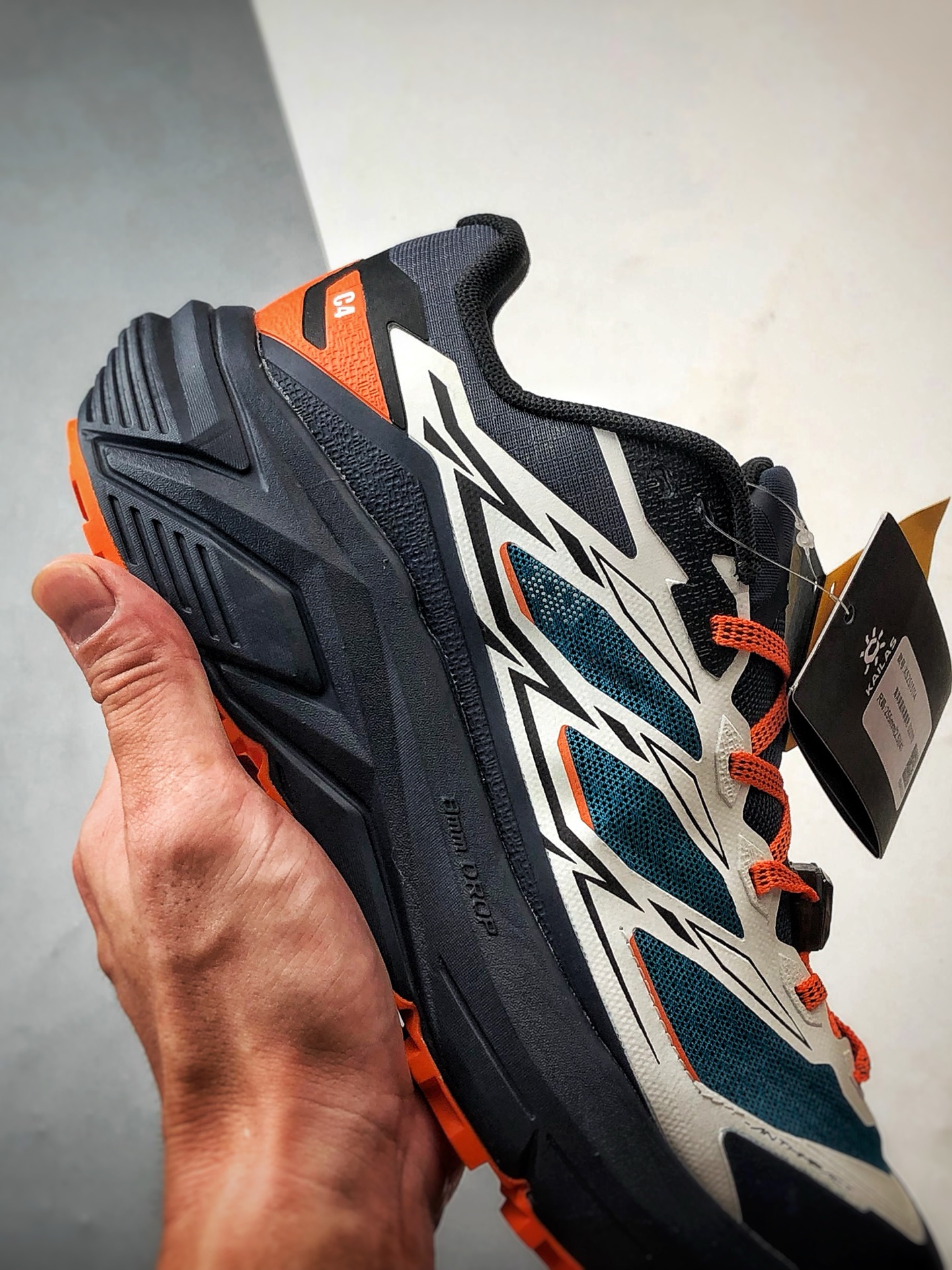270 KAILAS C4 海洋深蓝 凯乐石 户外徒步越野机能跑鞋