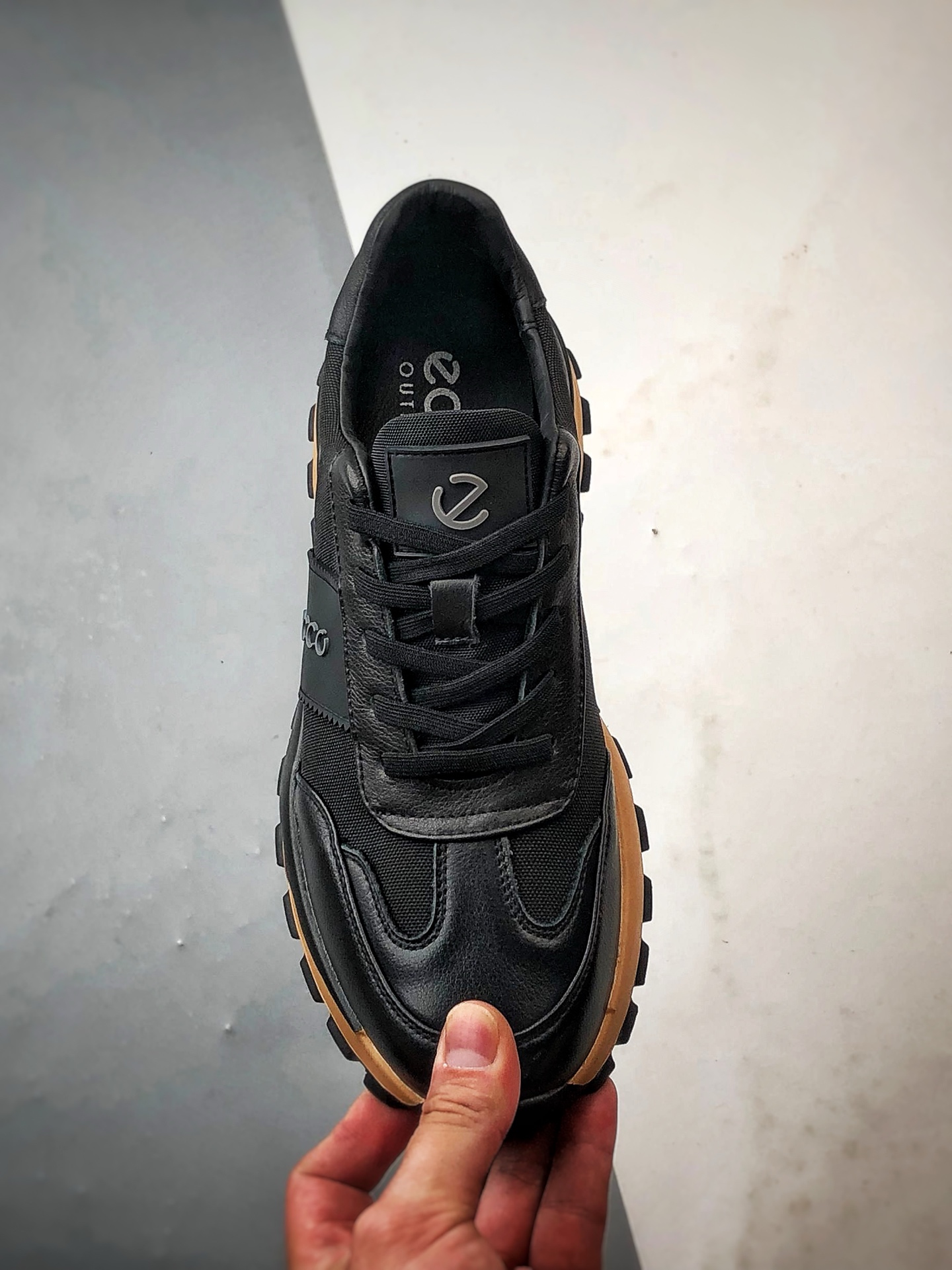 300 Ecco/爱步 黄景瑜同款 四季款华夫阿甘鞋休闲复古跑鞋 7565580