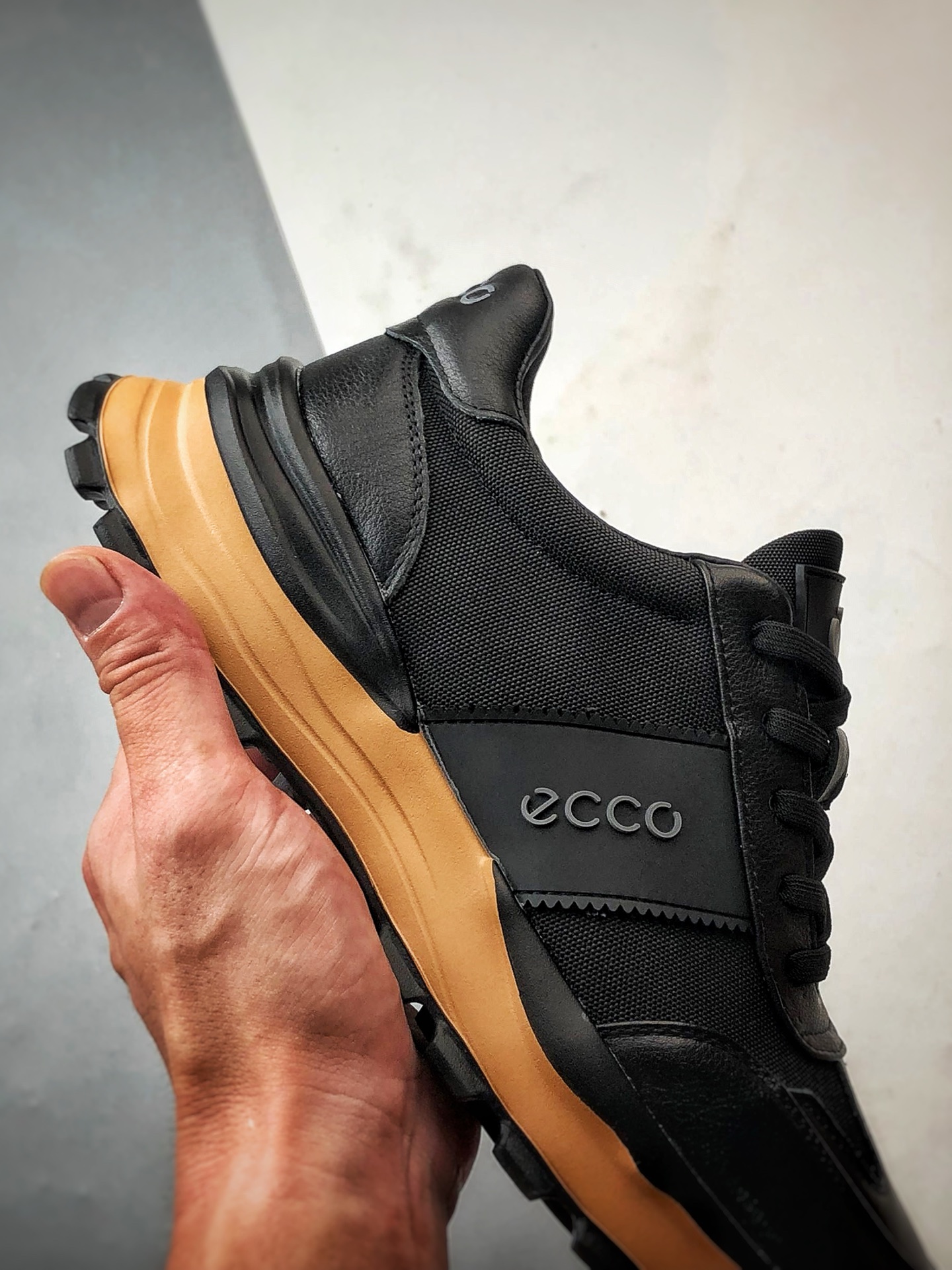 300 Ecco/爱步 黄景瑜同款 四季款华夫阿甘鞋休闲复古跑鞋 7565580