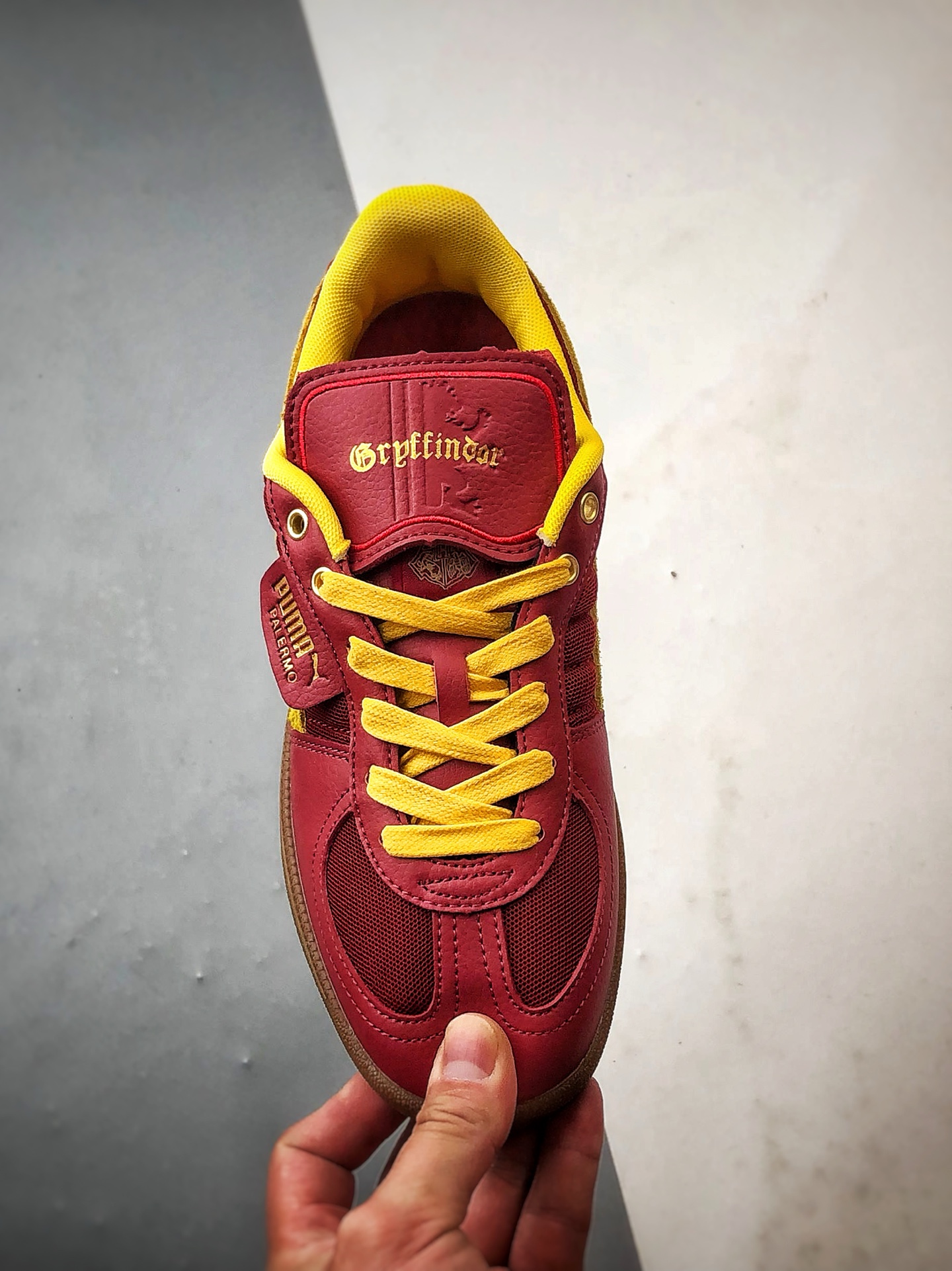 170 Hrry Potter x Puma Palermo 深红色 联名舒适百搭低帮德训板鞋 4001209-01