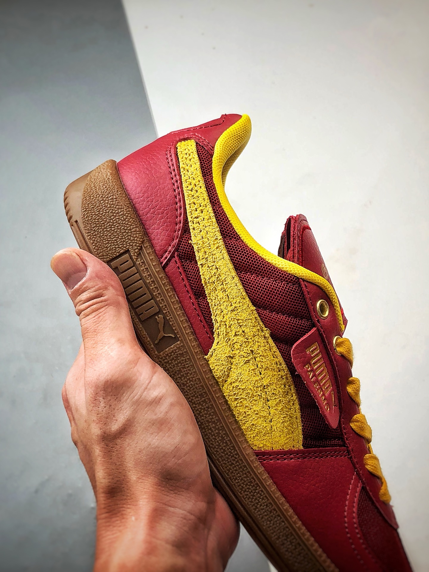 170 Hrry Potter x Puma Palermo 深红色 联名舒适百搭低帮德训板鞋 4001209-01