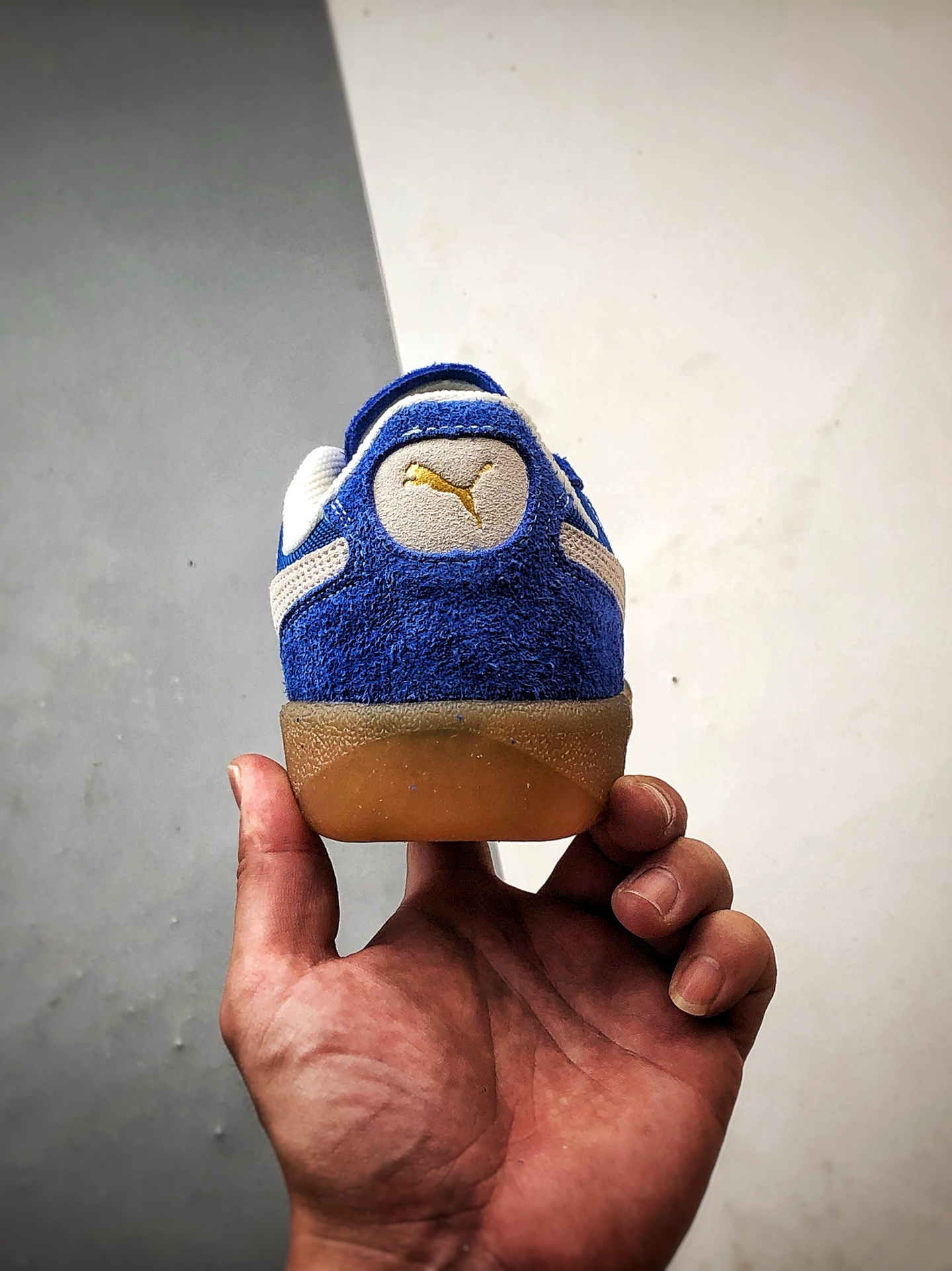 170 Puma Palermo 蓝米 舒适百搭低帮德训板鞋 396841-01