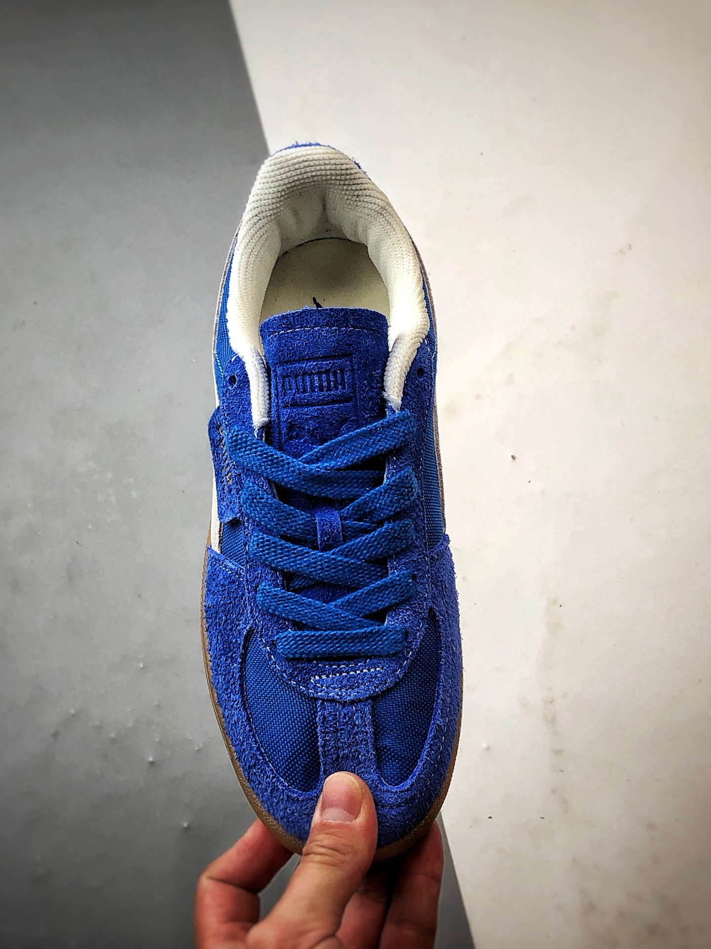 170 Puma Palermo 蓝米 舒适百搭低帮德训板鞋 396841-01