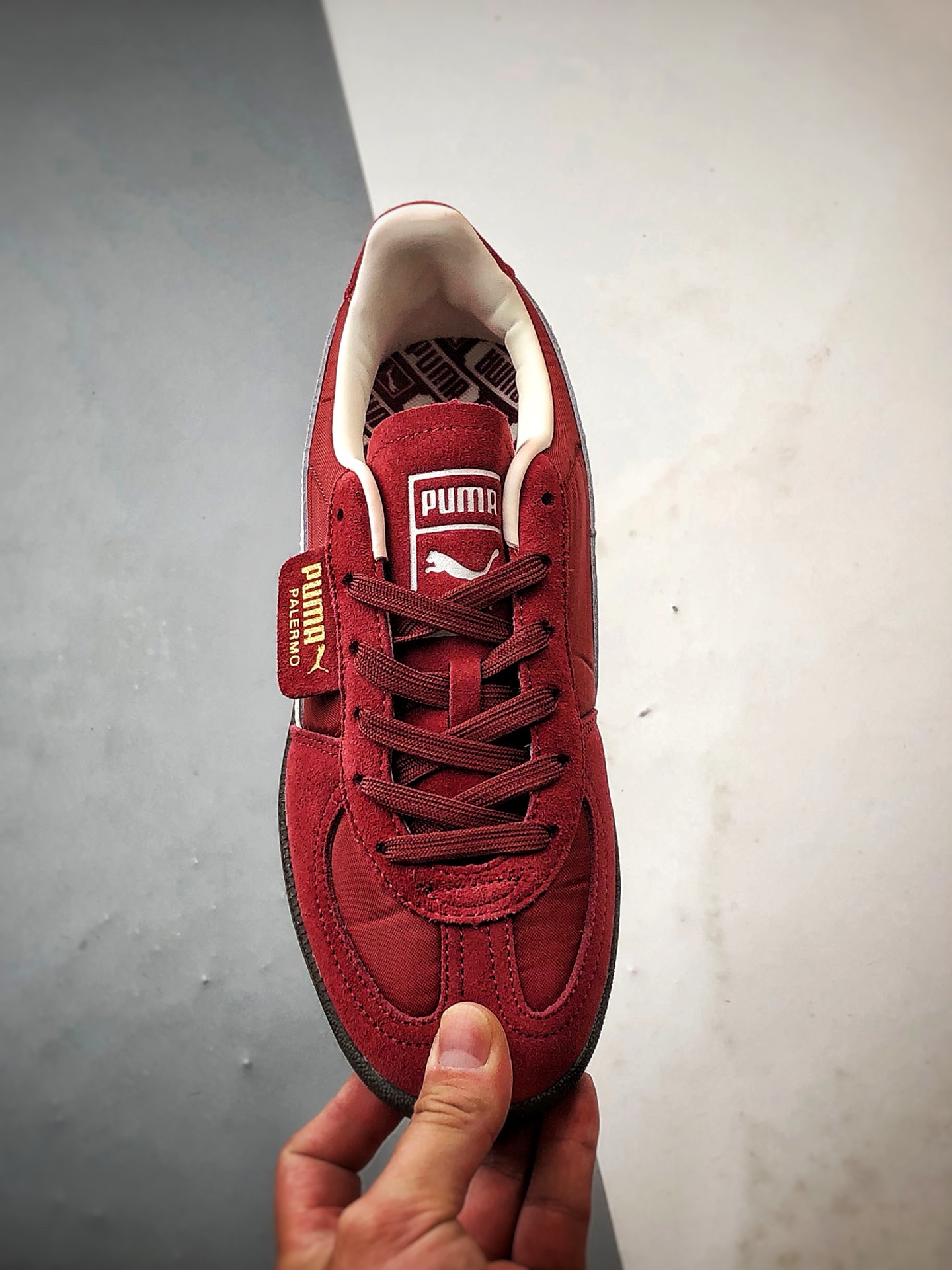 170 Puma Palermo 红色 舒适百搭低帮德训板鞋 383011-13