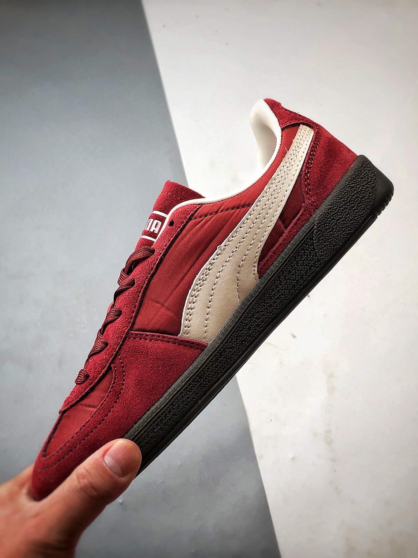 170 Puma Palermo 红色 舒适百搭低帮德训板鞋 383011-13