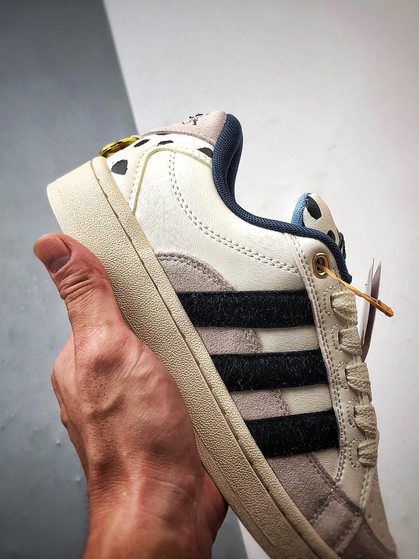 190 Disney x AD Originals Campus 00s 米白 联名复古潮流休闲面包鞋 JQ8733