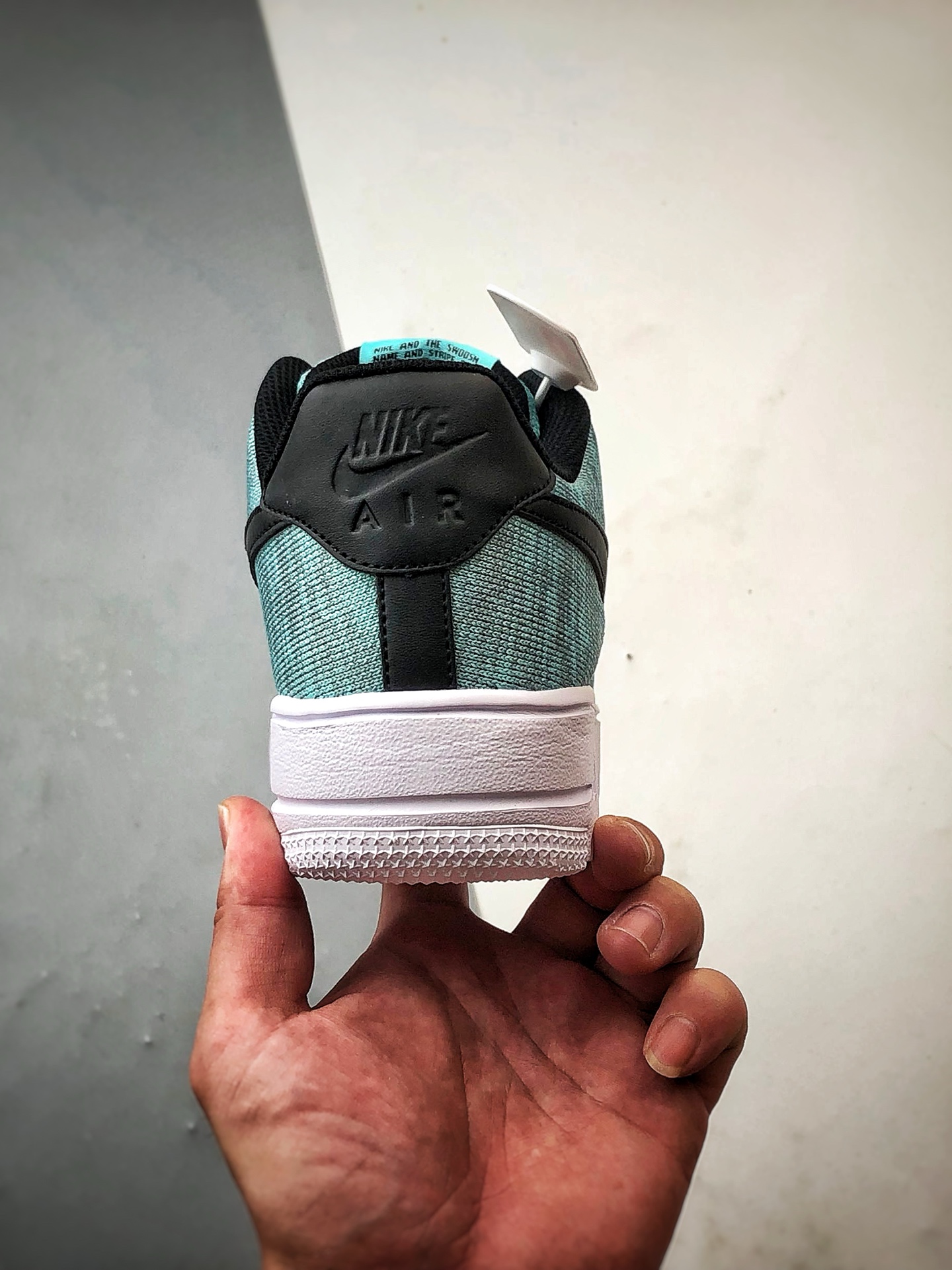 220 Air Force 1 Flyknit 2.0 飞线轻量化白黑绿 CI0051-600