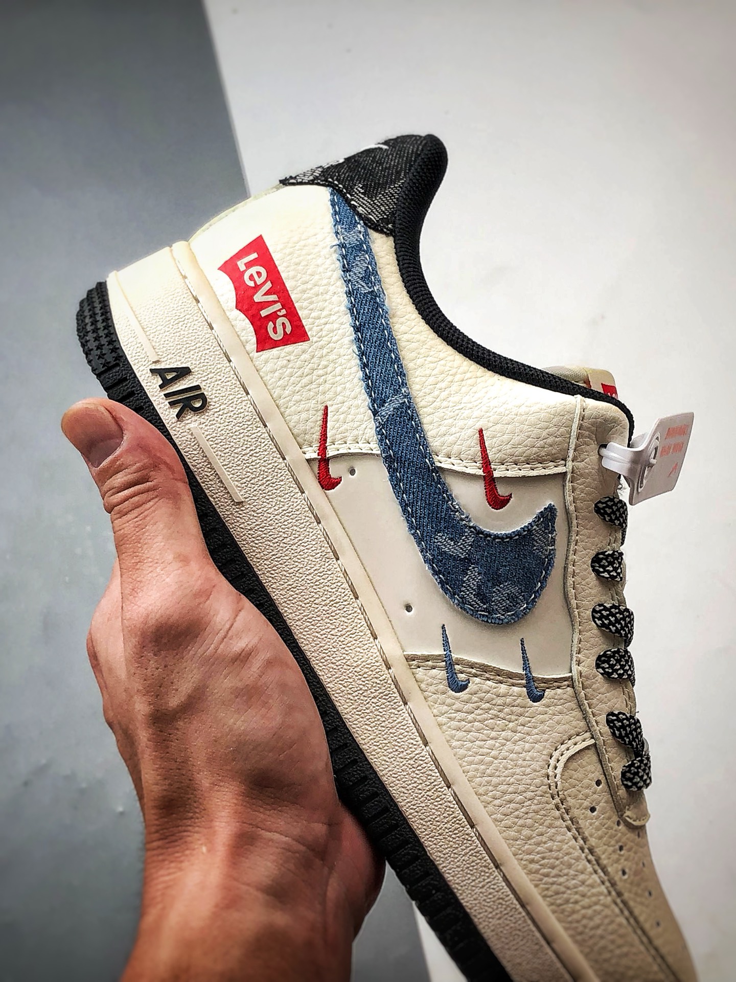 levi’s x Air Force 1 Low 白黑蓝牛仔 QW5606-261