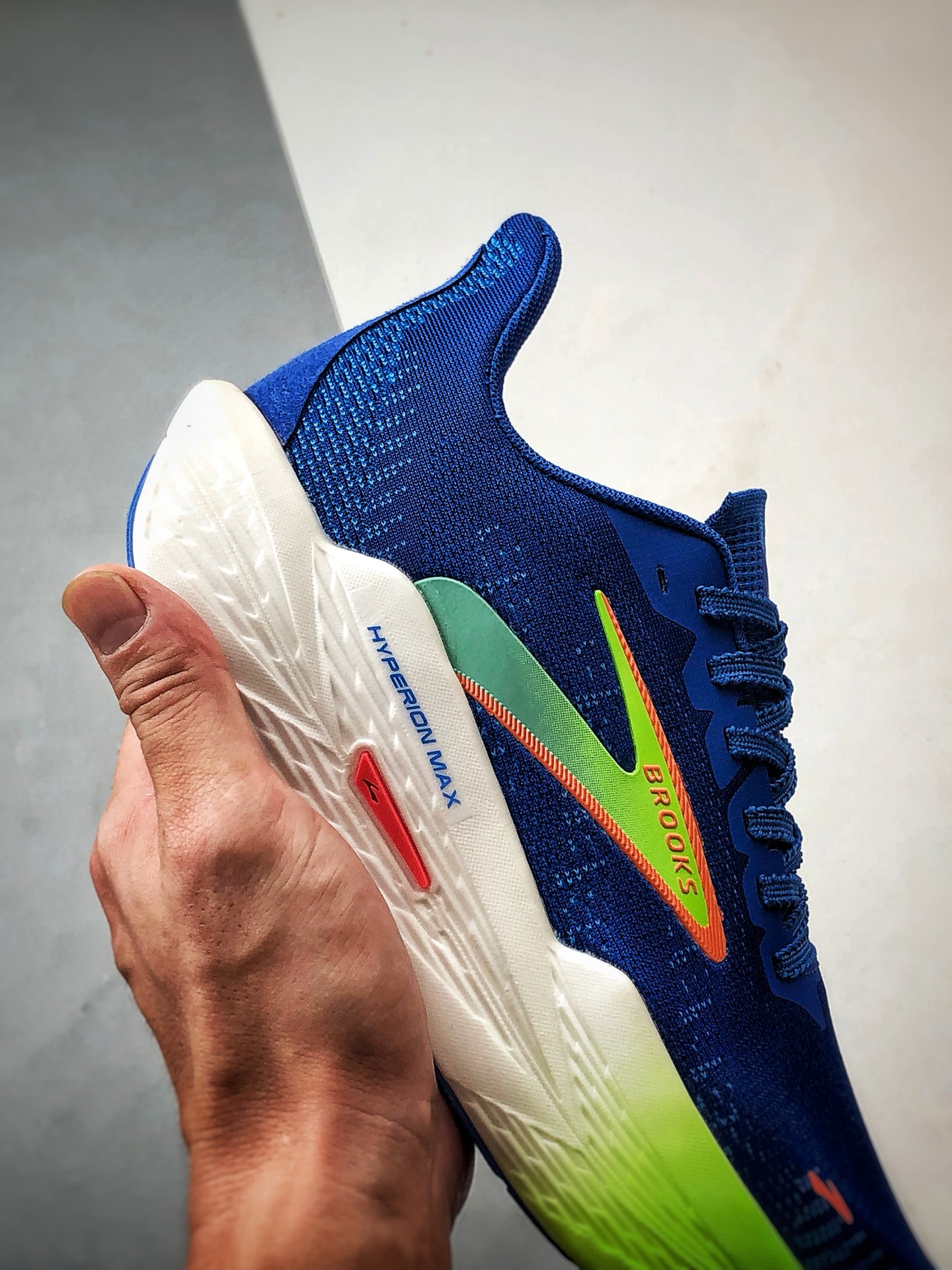 180 Brooks/布鲁克斯 Hyperion 2 蓝绿 马拉松竞速专业透气跑步鞋