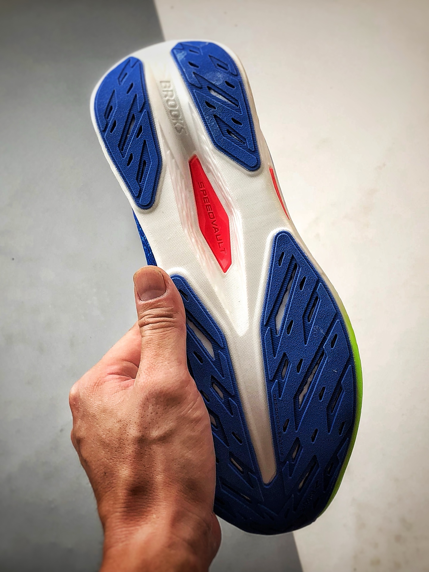 180 Brooks/布鲁克斯 Hyperion 2 蓝绿 马拉松竞速专业透气跑步鞋