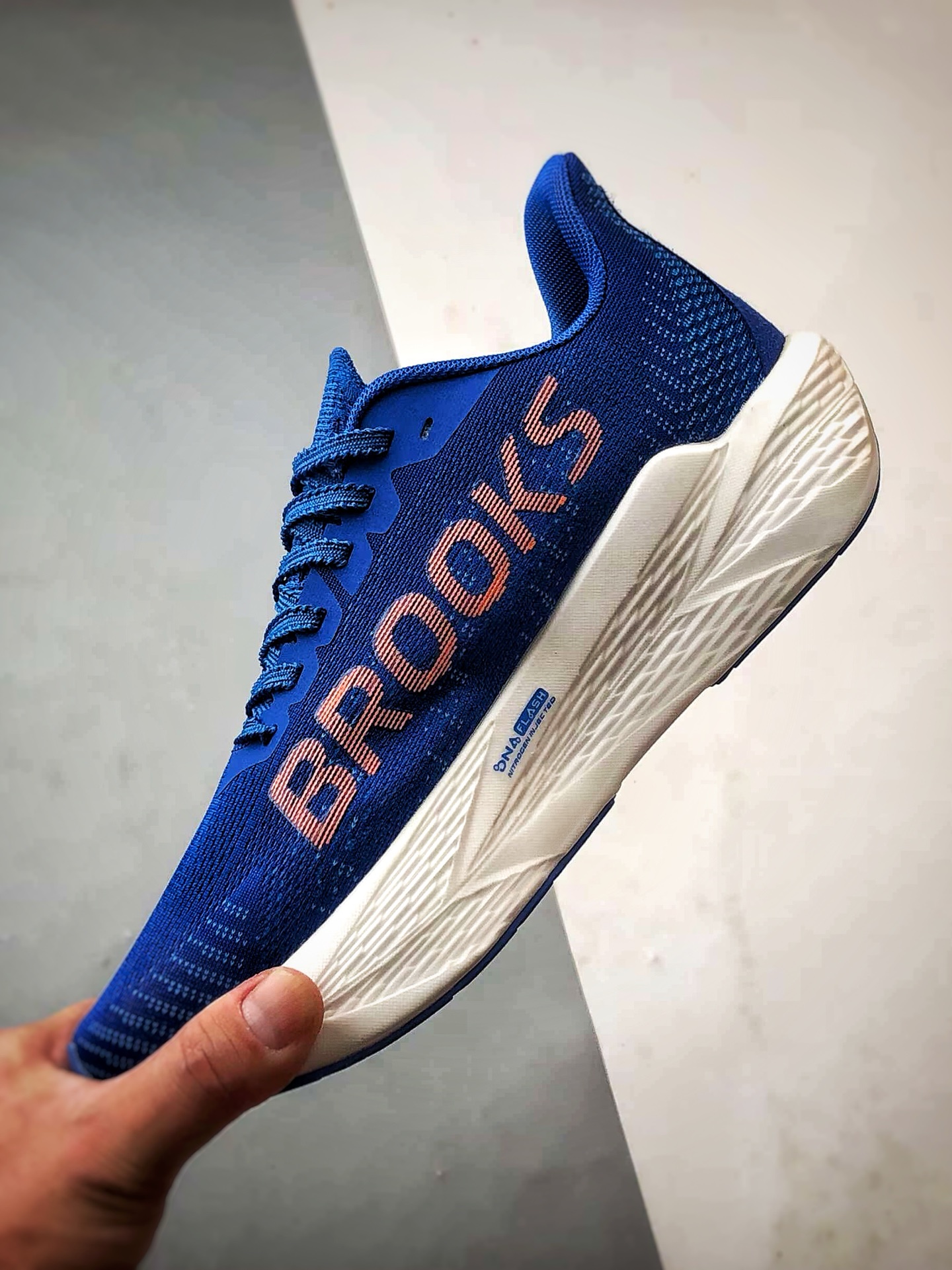 180 Brooks/布鲁克斯 Hyperion 2 蓝绿 马拉松竞速专业透气跑步鞋