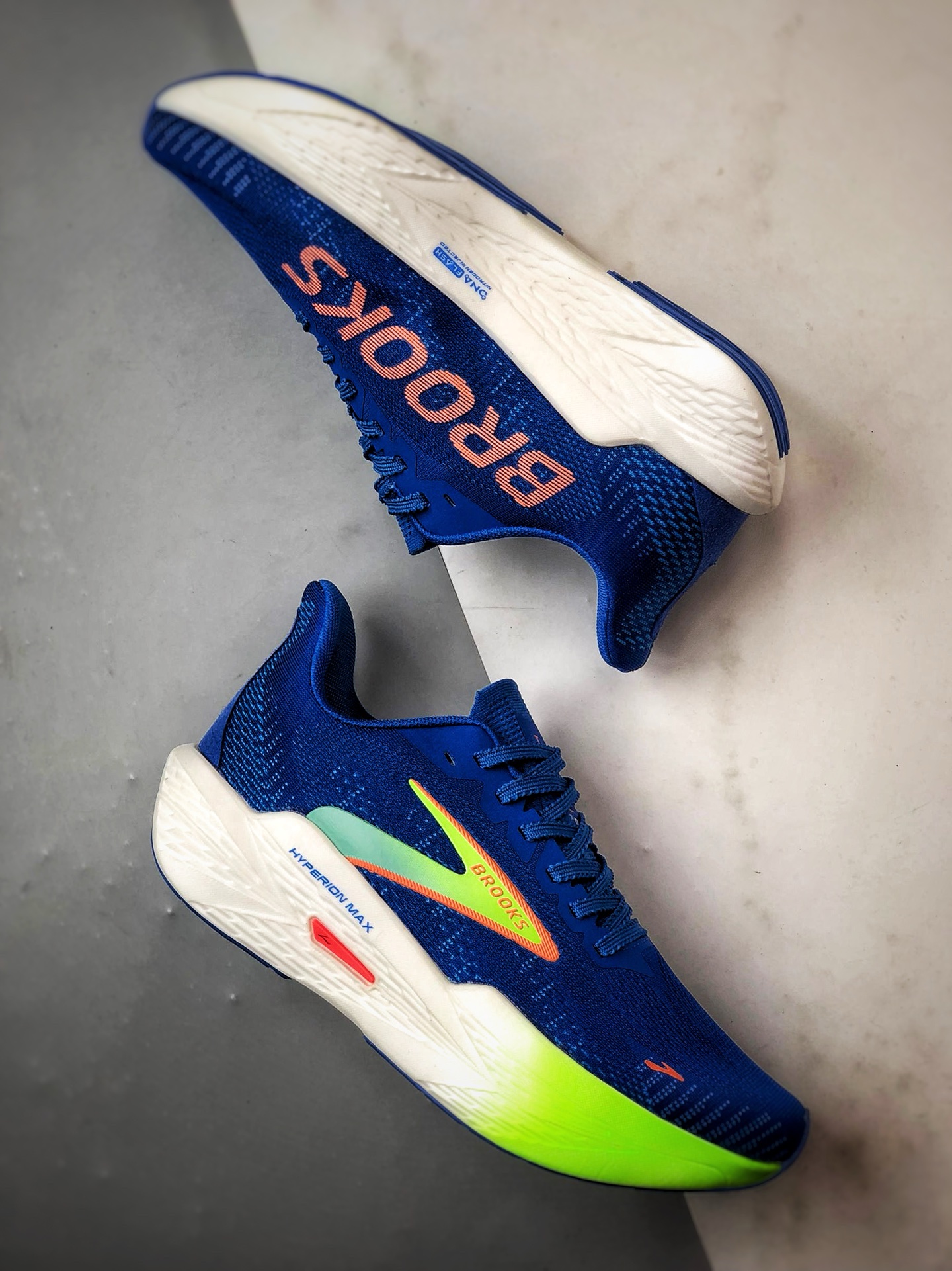 180 Brooks/布鲁克斯 Hyperion 2 蓝绿 马拉松竞速专业透气跑步鞋