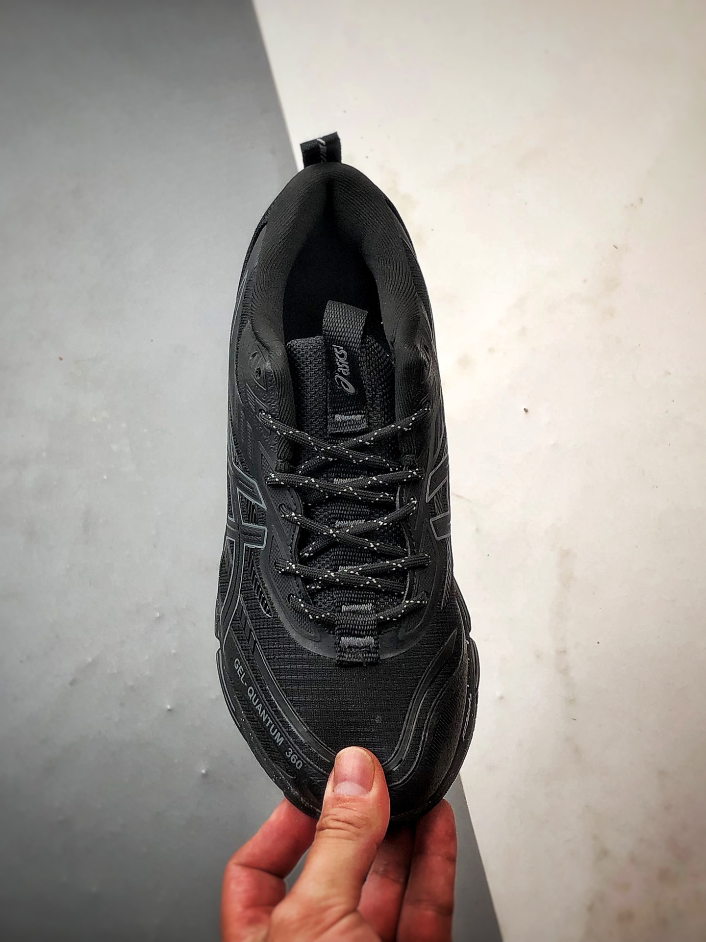 210 Asics Gel-Quantum 360 8 黑色 亚瑟士量子系列硅胶回弹休闲运动跑步鞋 1203A471-400