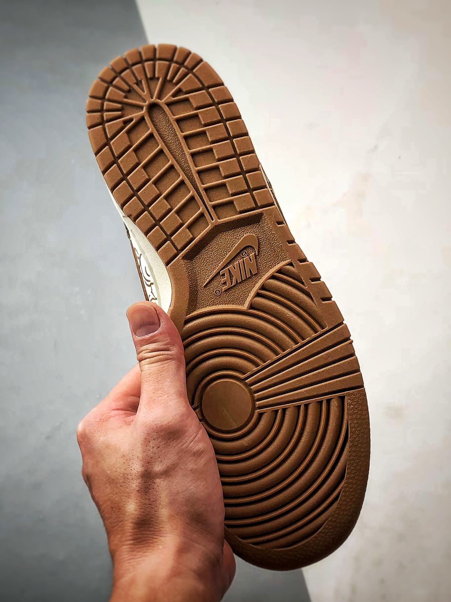 290 NK Dunk Low Retro ”DIY高端定制” 复古织布小熊白棕 低帮休闲运动板鞋 SC0601-459