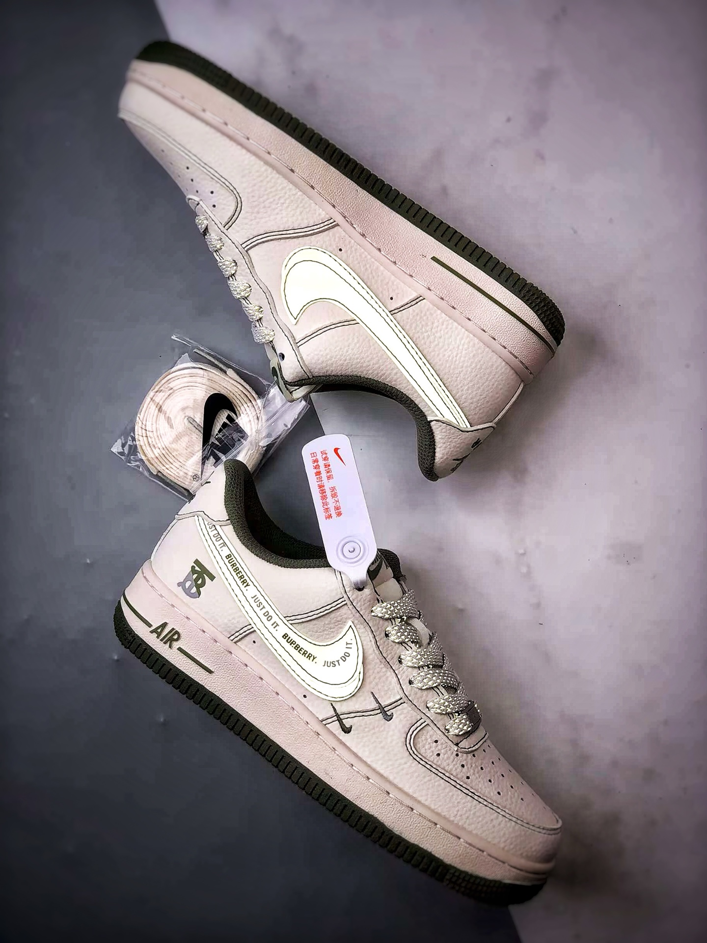 BBR x Air Force 1 Low 米灰绿 JP8048-003