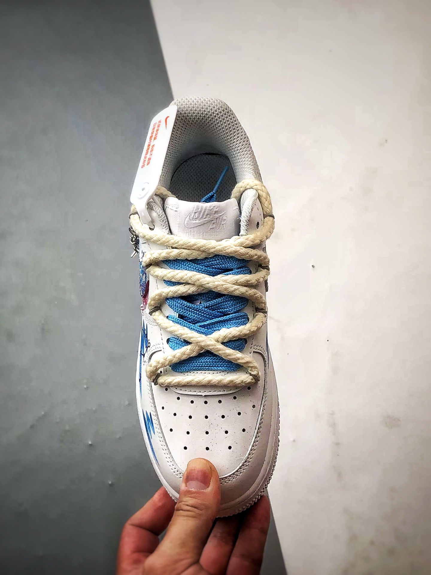 Air Force 1 '07 Low 天秤座解构 十二星座手绘涂鸦系列 空军一号定制板鞋 9231023