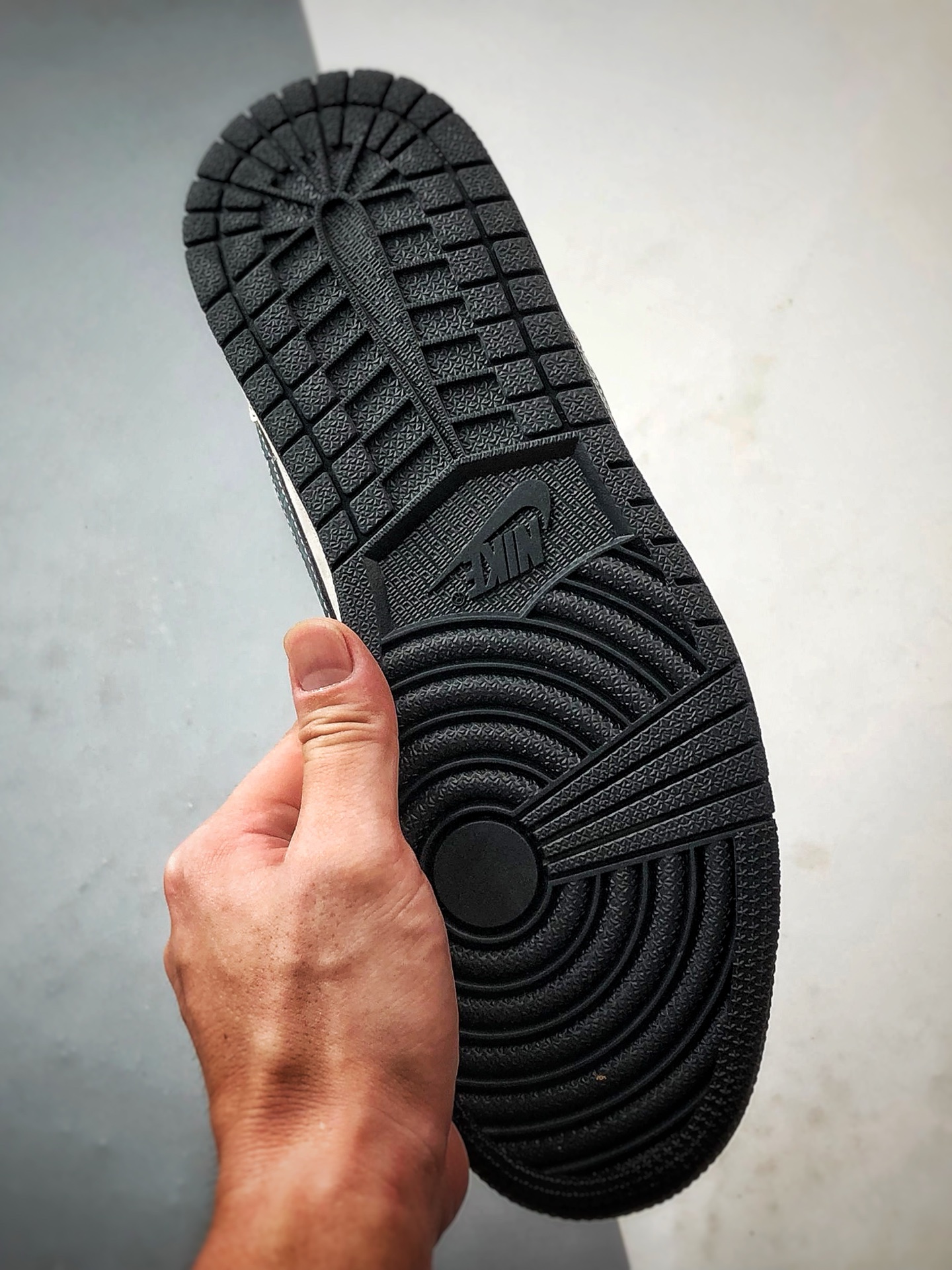 Air Jordan 1 Low ”高端定制” 克罗心米黑印花反光钩 QR2025-004