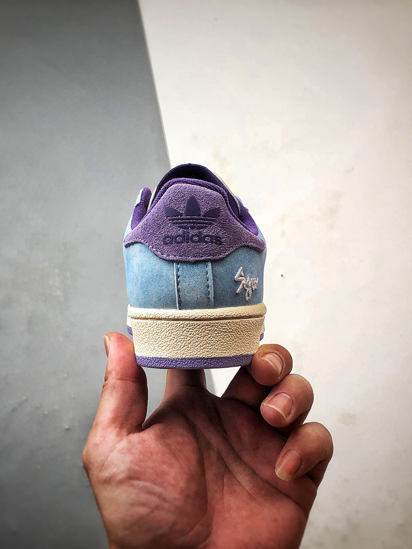 SYM x AD Originals Superstar 2 蓝紫色贝壳头 KI3533-Top High Quatity Cheap Sneakers Fashion Clothing Clothes Bags handbags Shoes of all Brand wholesale With The best Quality And Beautiful Price from China Factory Chinese suppliers wholesaler seller SYM x AD Originals Superstar 2 蓝紫色贝壳头 KI3533