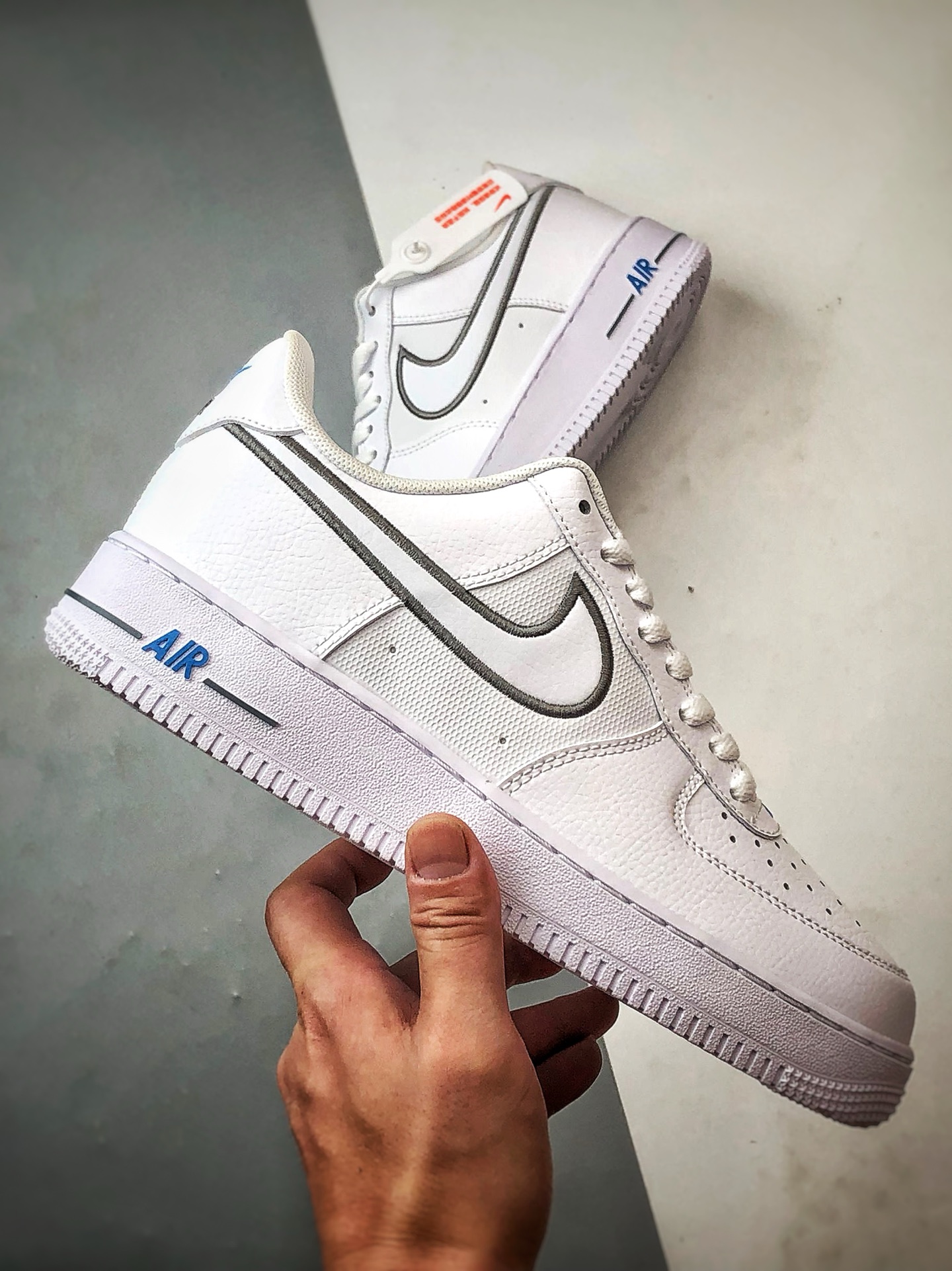 Air Force 1 '07 Low 白灰蓝 IB7677-100