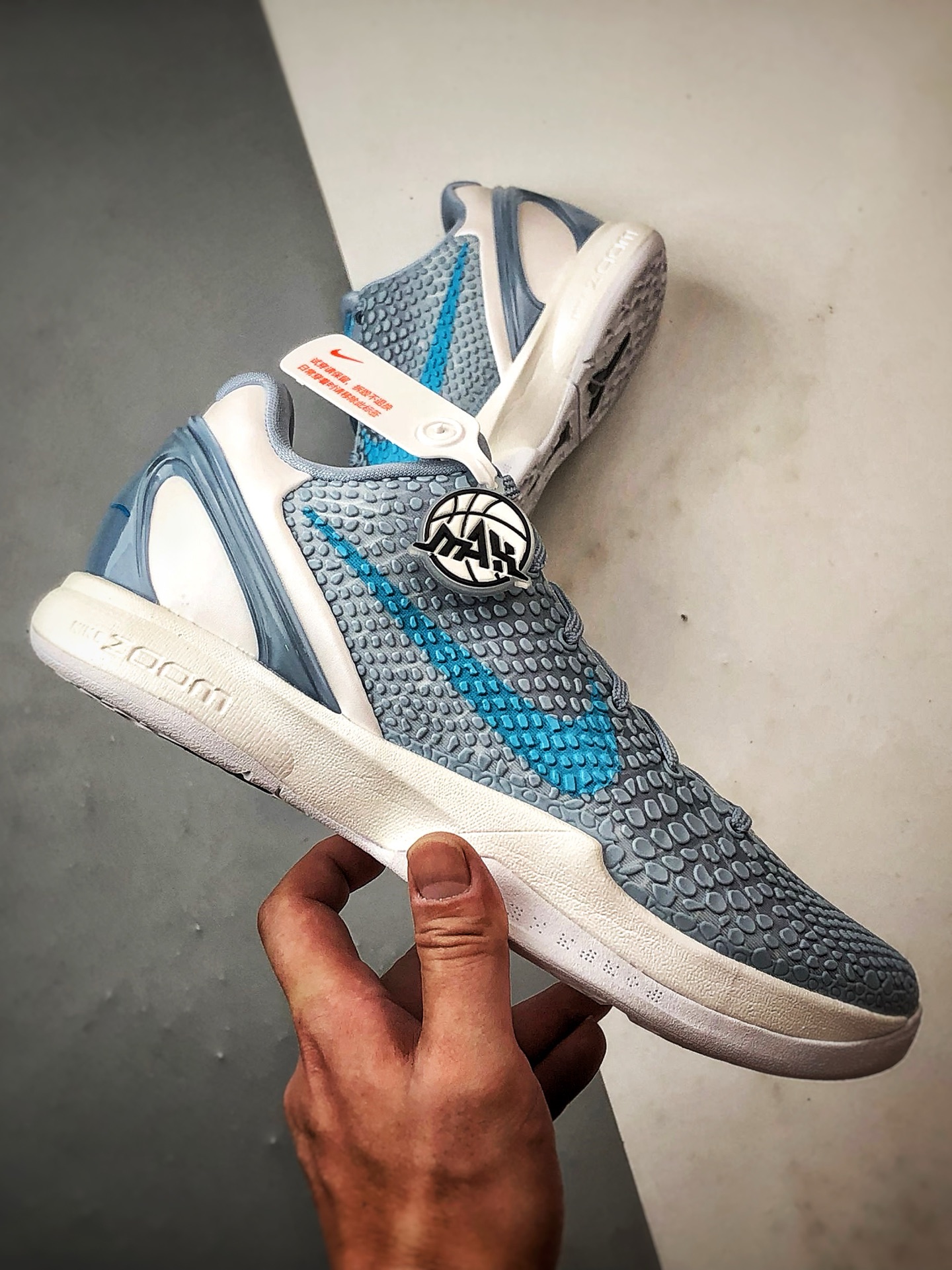 NK Zoom Kobe 6 Protro ”Dodgers” EP 灭世 科比6代 冰蓝 焕新登场 厚积薄发 IO3672-400