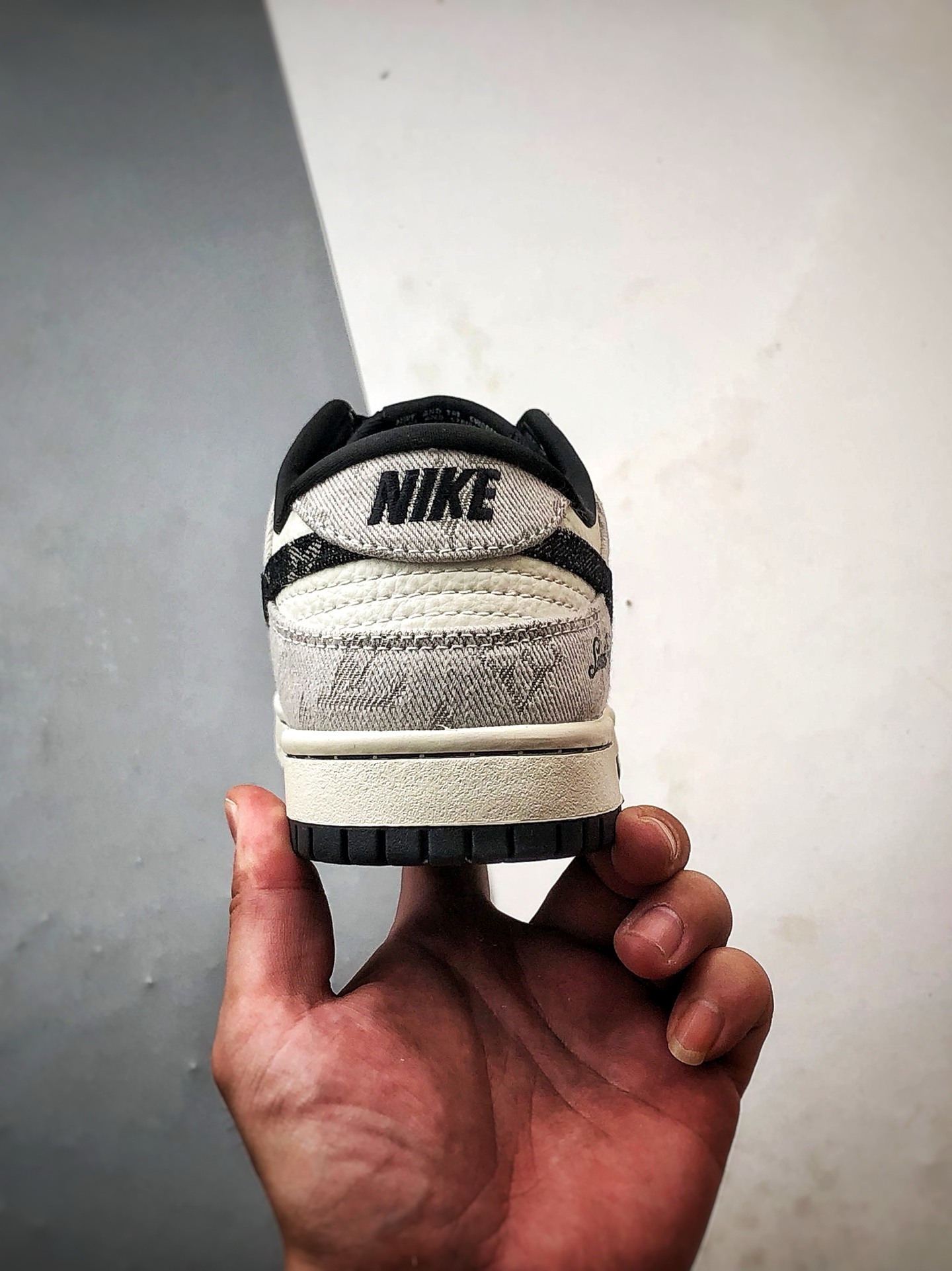 290 Air Jordan 1 Low ”高端定制” LV灰黑拼接牛仔 SC0601-473